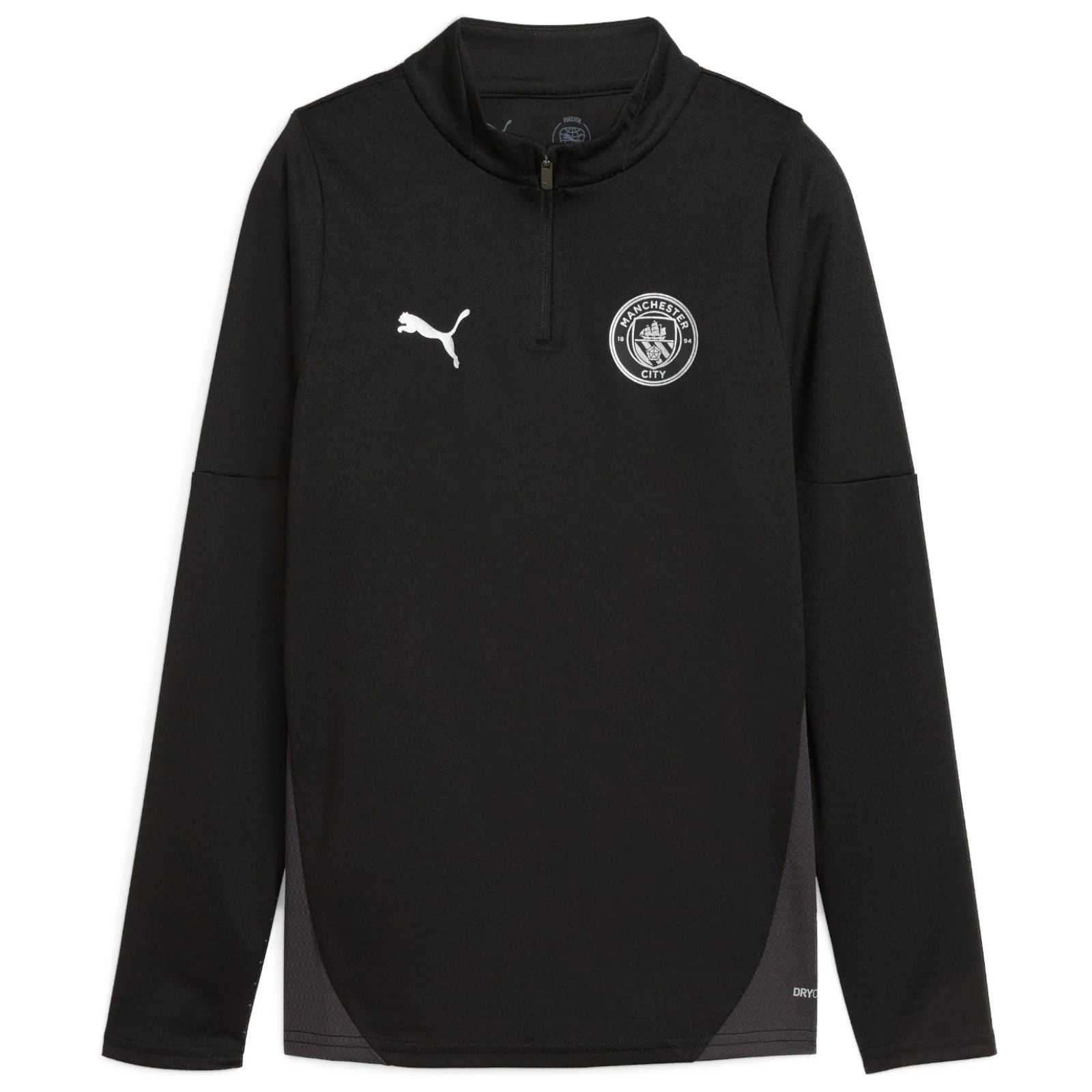 Puma Manchester City Football 2025/26 Kids Half-Zip Training Top - Image 4