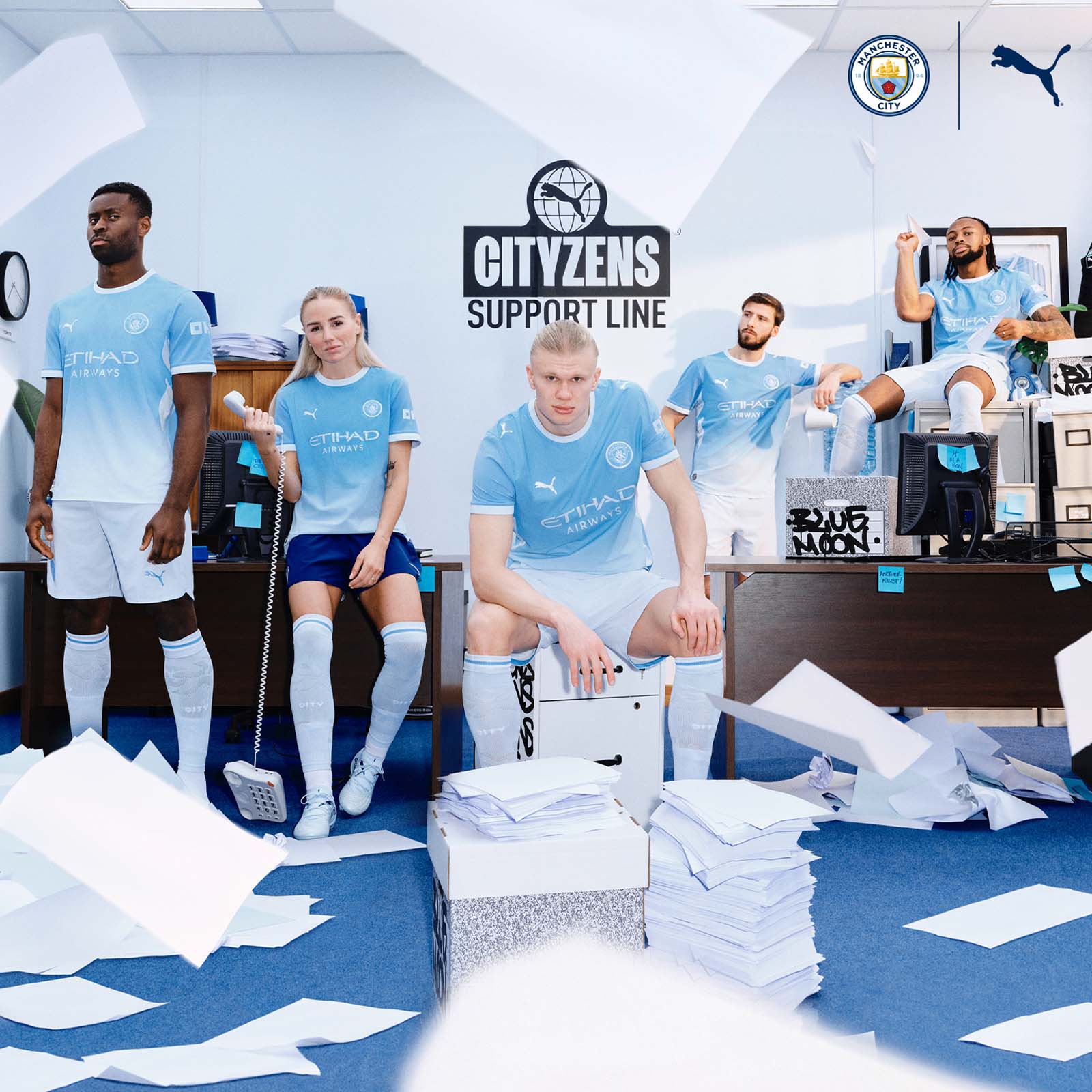 Puma Manchester City FC 2026/27 Adults Home Replica Jersey - Image 17