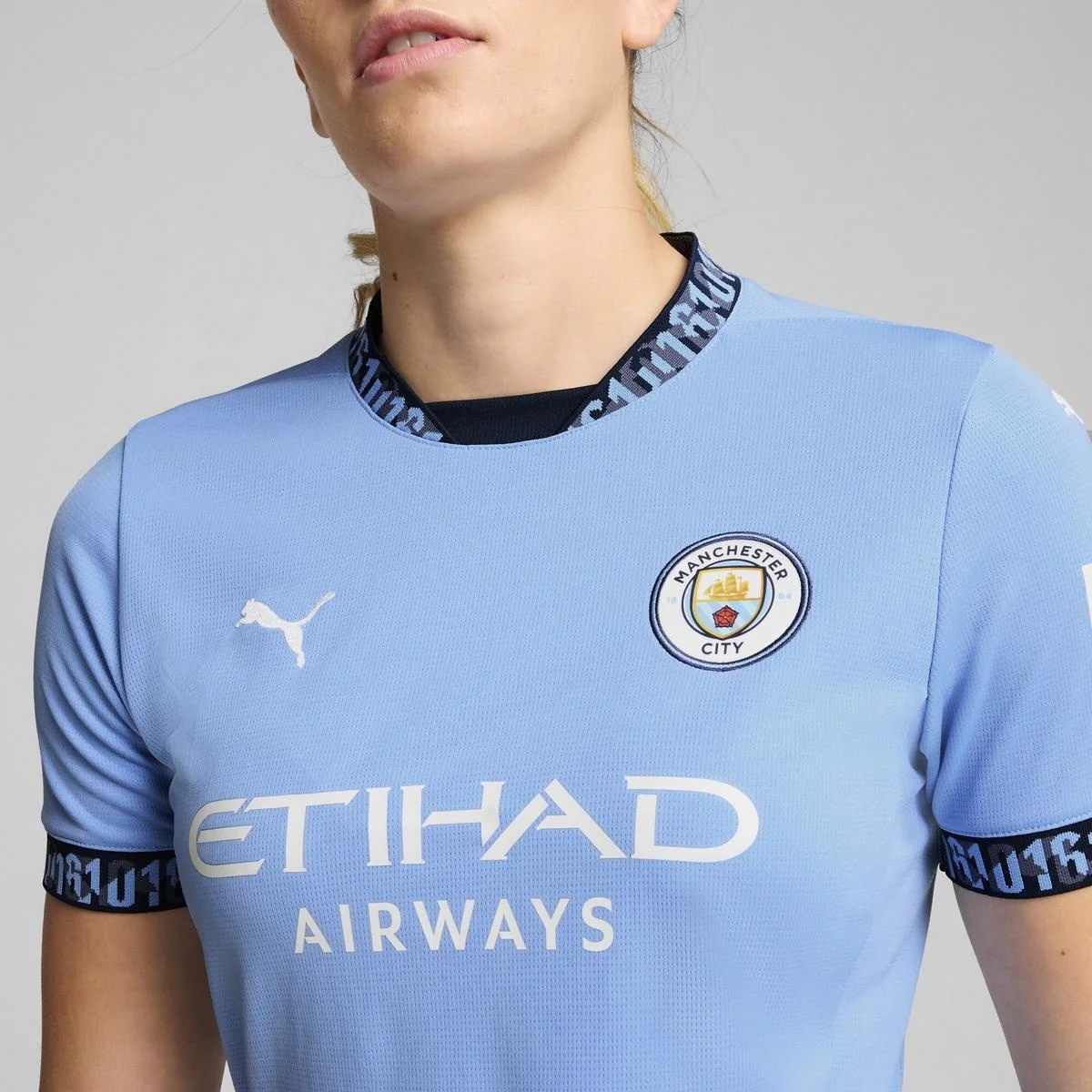 Puma Man City Football 2024/25 Womens Home Replica Jersey - Image 5