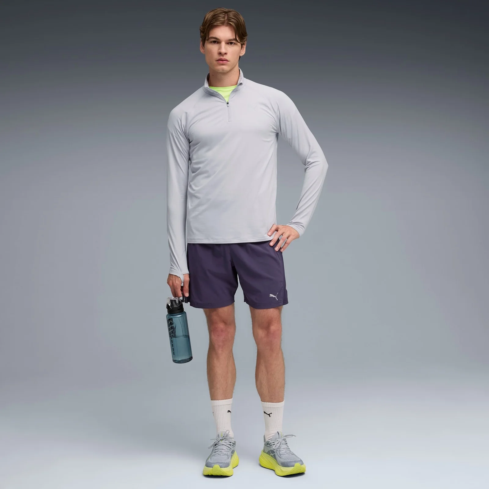 PUMA Velocity Cloudspun Long-Sleeve Mens Half-Zip Running Top - Image 6