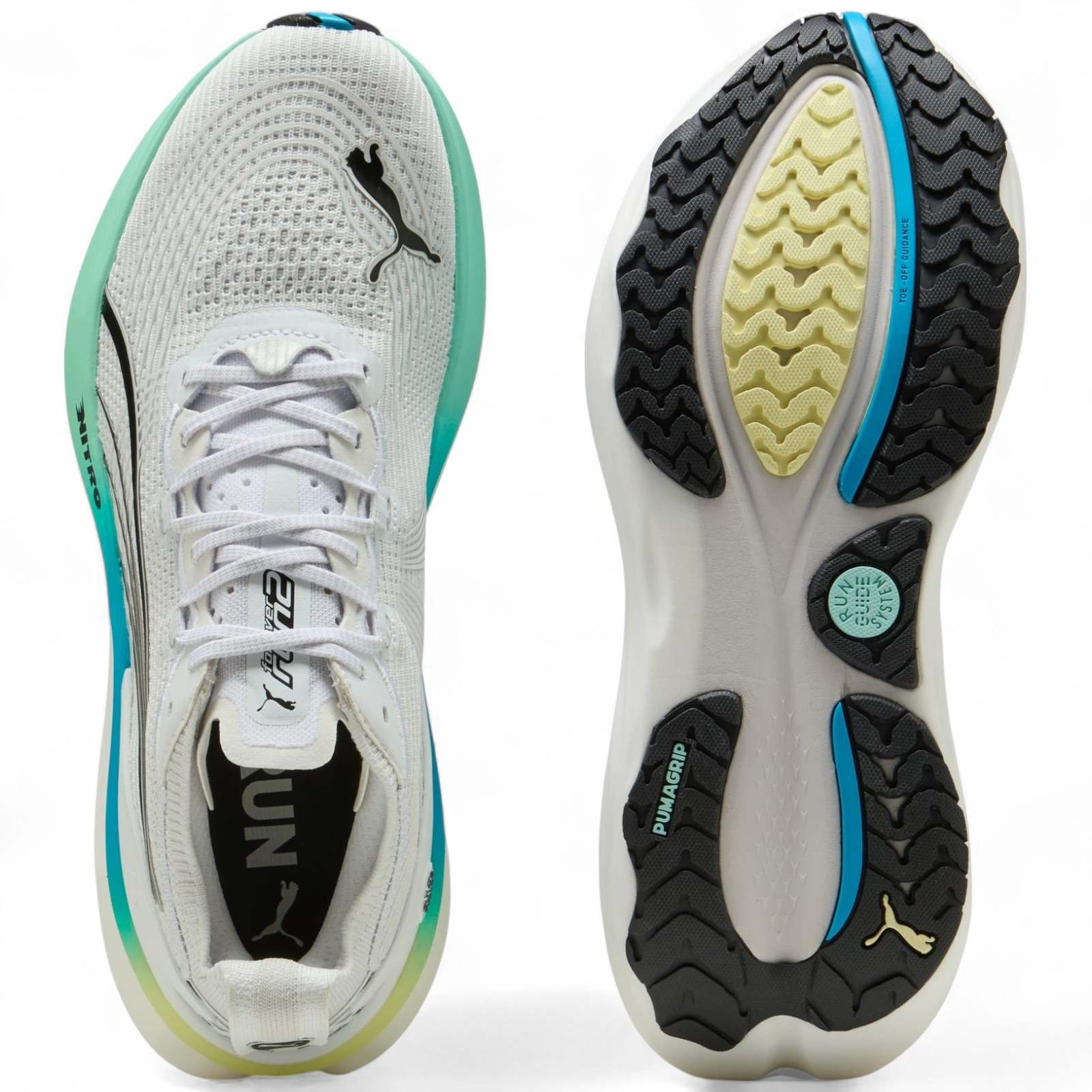Puma ForeverRun Nitro 2 Mens Lace Road Running Shoes - Image 3