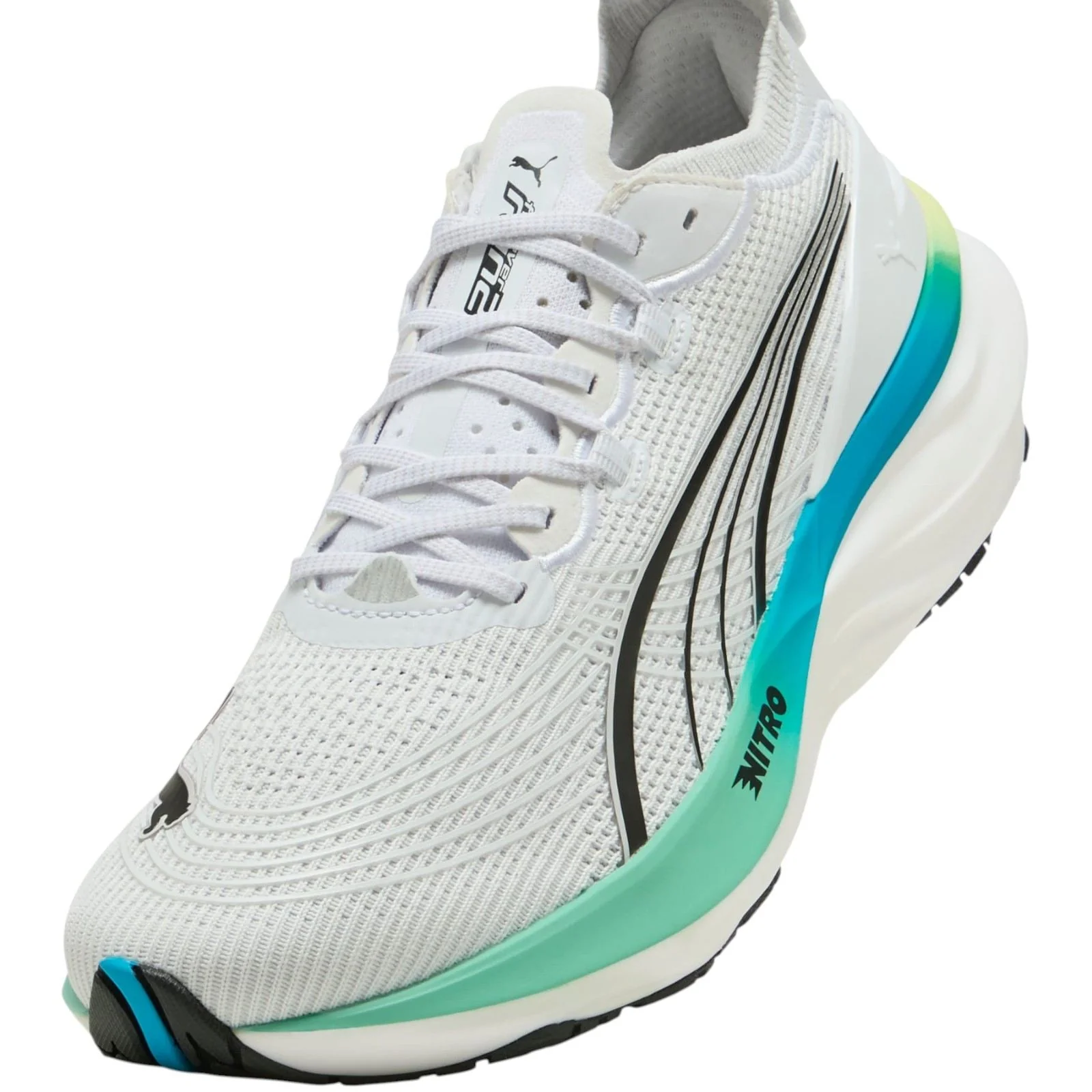 Puma ForeverRun Nitro 2 Mens Lace Road Running Shoes - Image 4