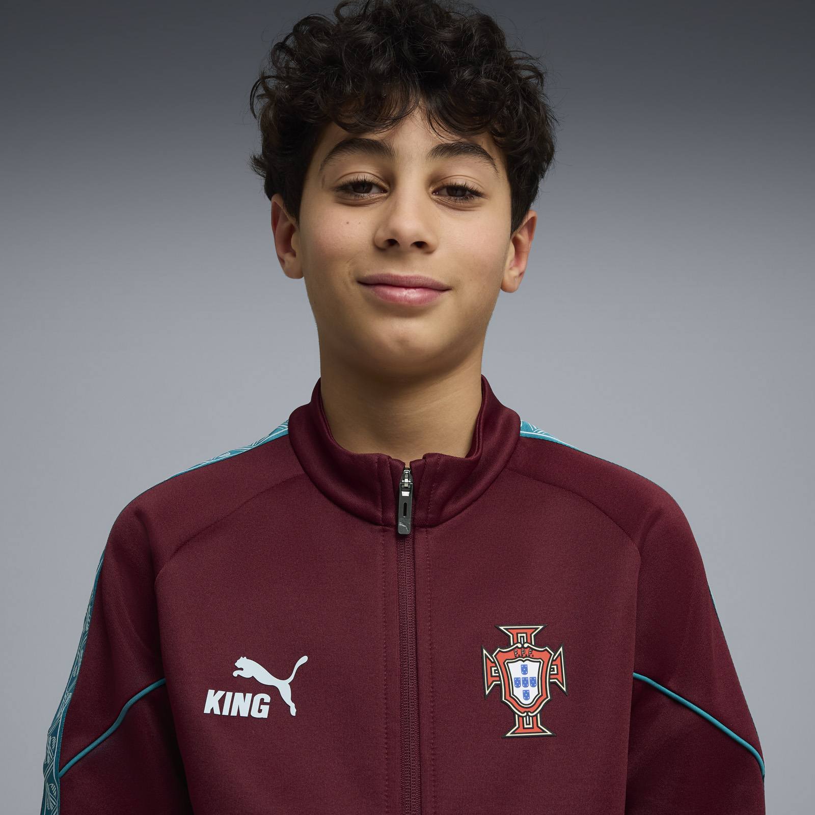 Puma Portugal Football World Cup 2026 Kids KING Anthem Jacket - Image 4