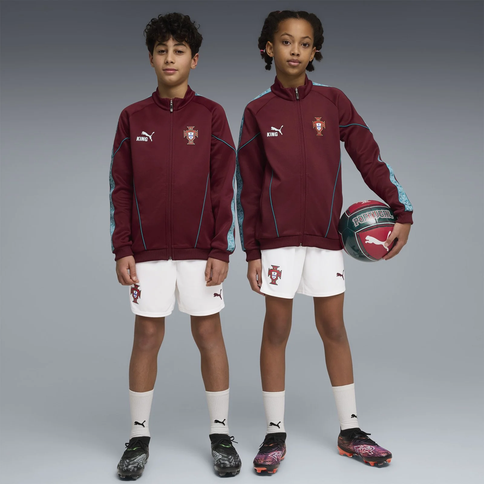 Puma Portugal Football World Cup 2026 Kids KING Anthem Jacket - Image 7