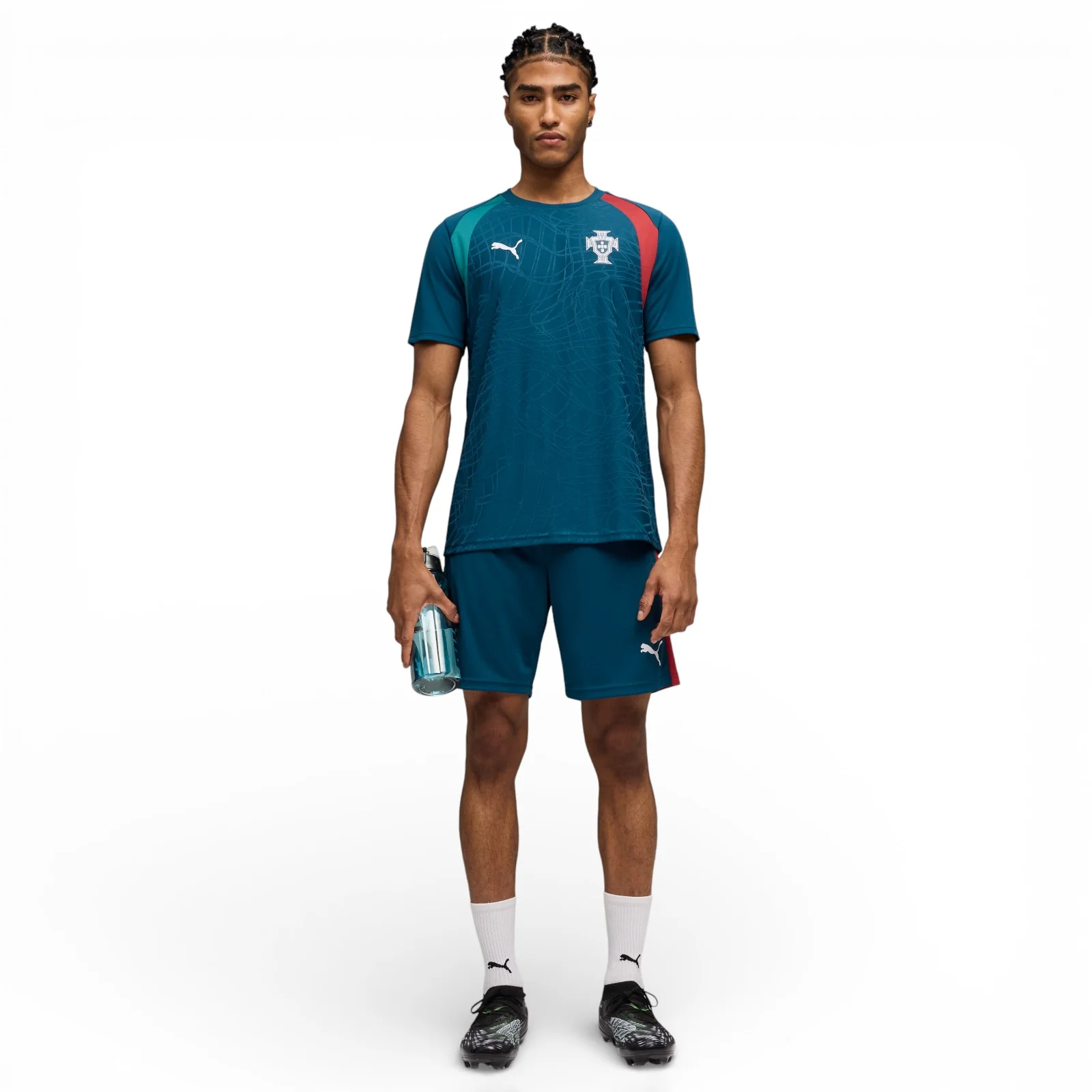 Puma Portugal Football World Cup Mens Slim Training Jersey - Image 5