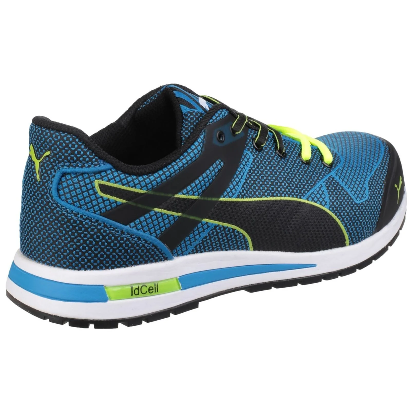 Puma Safety Mens Blaze Knit Low Safety Shoe Blue - Image 3