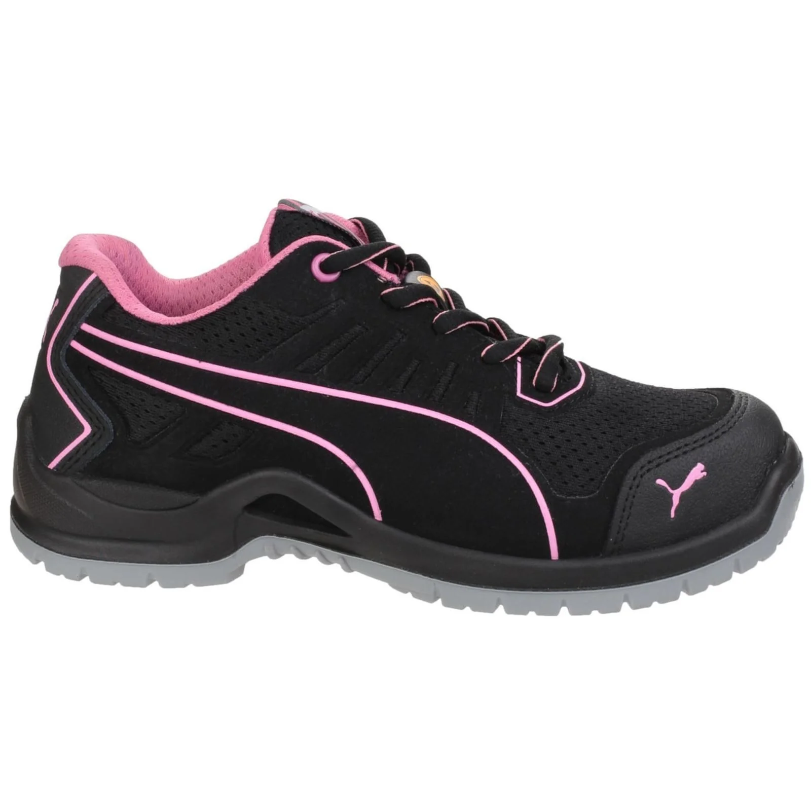Puma Safety Womens Fuse Tech Lightweight Ladies Safety Trainer Black
