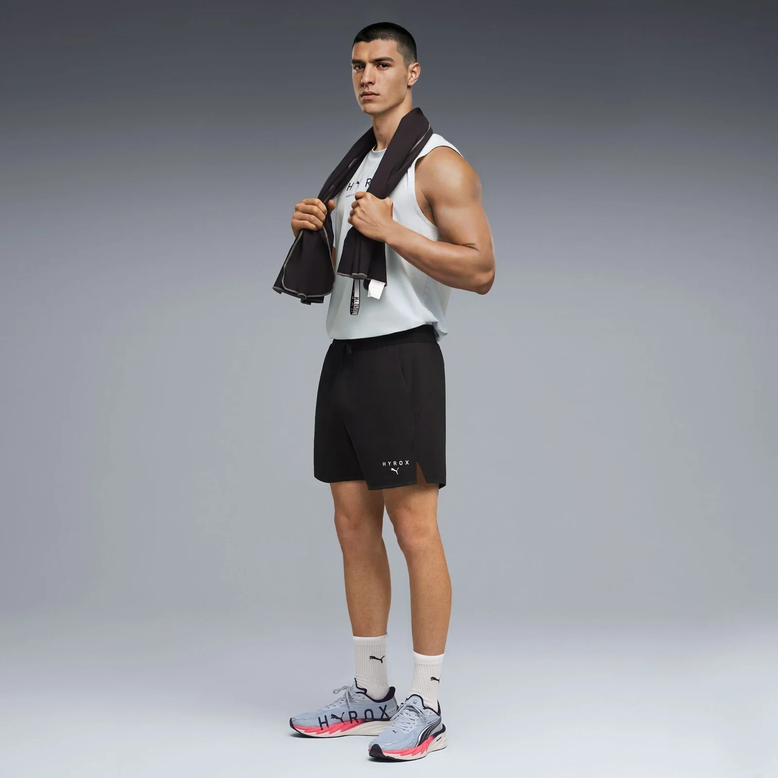 Puma X Hyrox DRYELITE Mens Performance-Fit 5-Inch Shorts - Image 7
