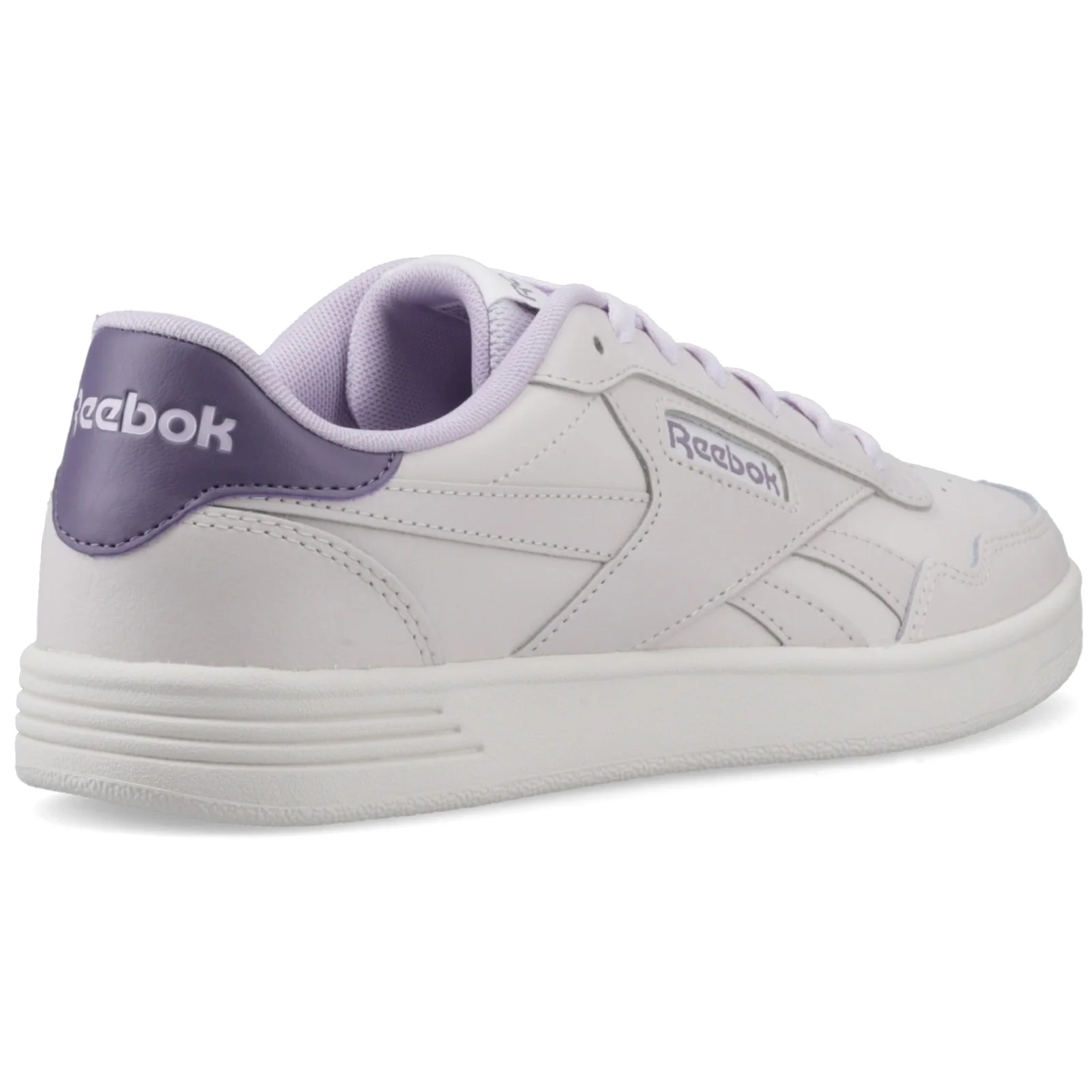 Reebok Womens Reebok Court Advance Luxegrey/Dig Gleam/Purplefus - Image 4