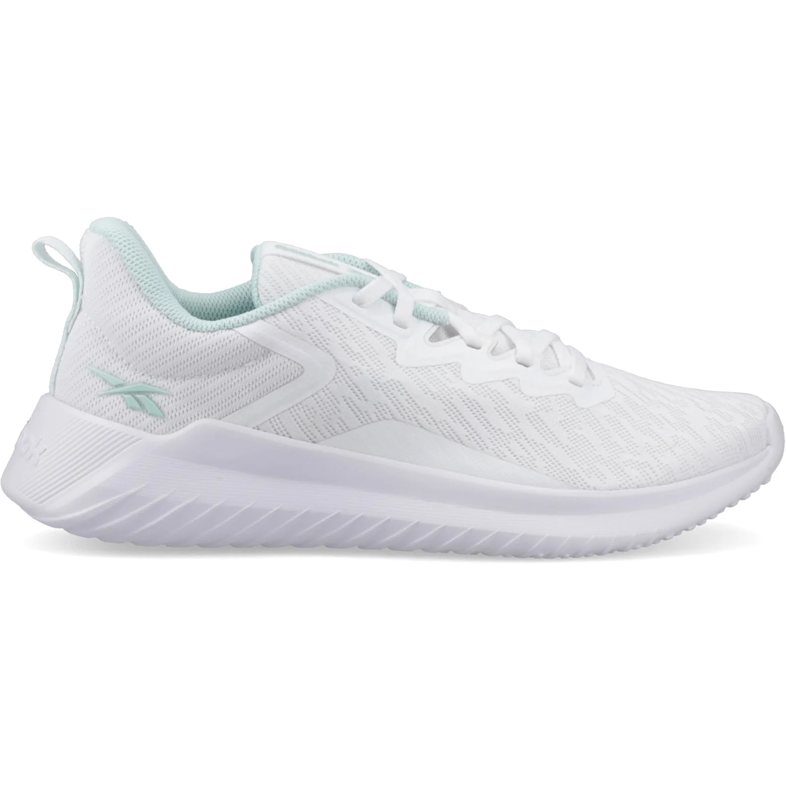 Reebok Womens Reebok Fluxlite II Ftwr White/Glitch Aqua