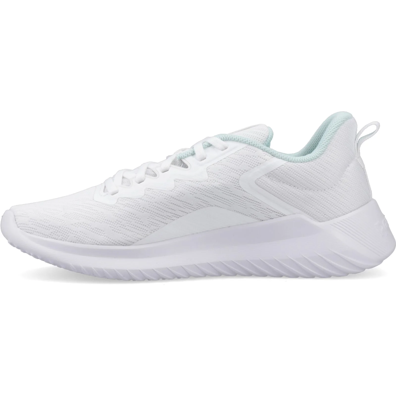Reebok Womens Reebok Fluxlite II Ftwr White/Glitch Aqua - Image 2