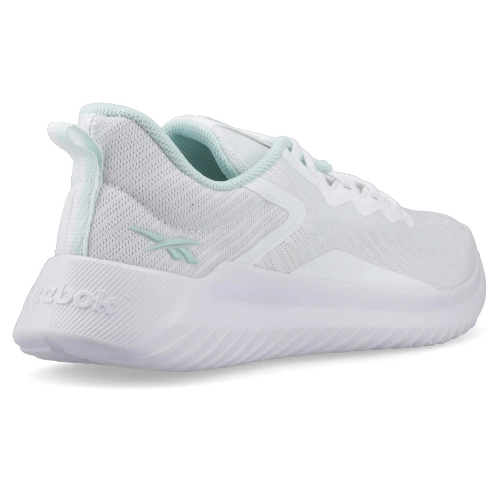 Reebok Womens Reebok Fluxlite II Ftwr White/Glitch Aqua - Image 4