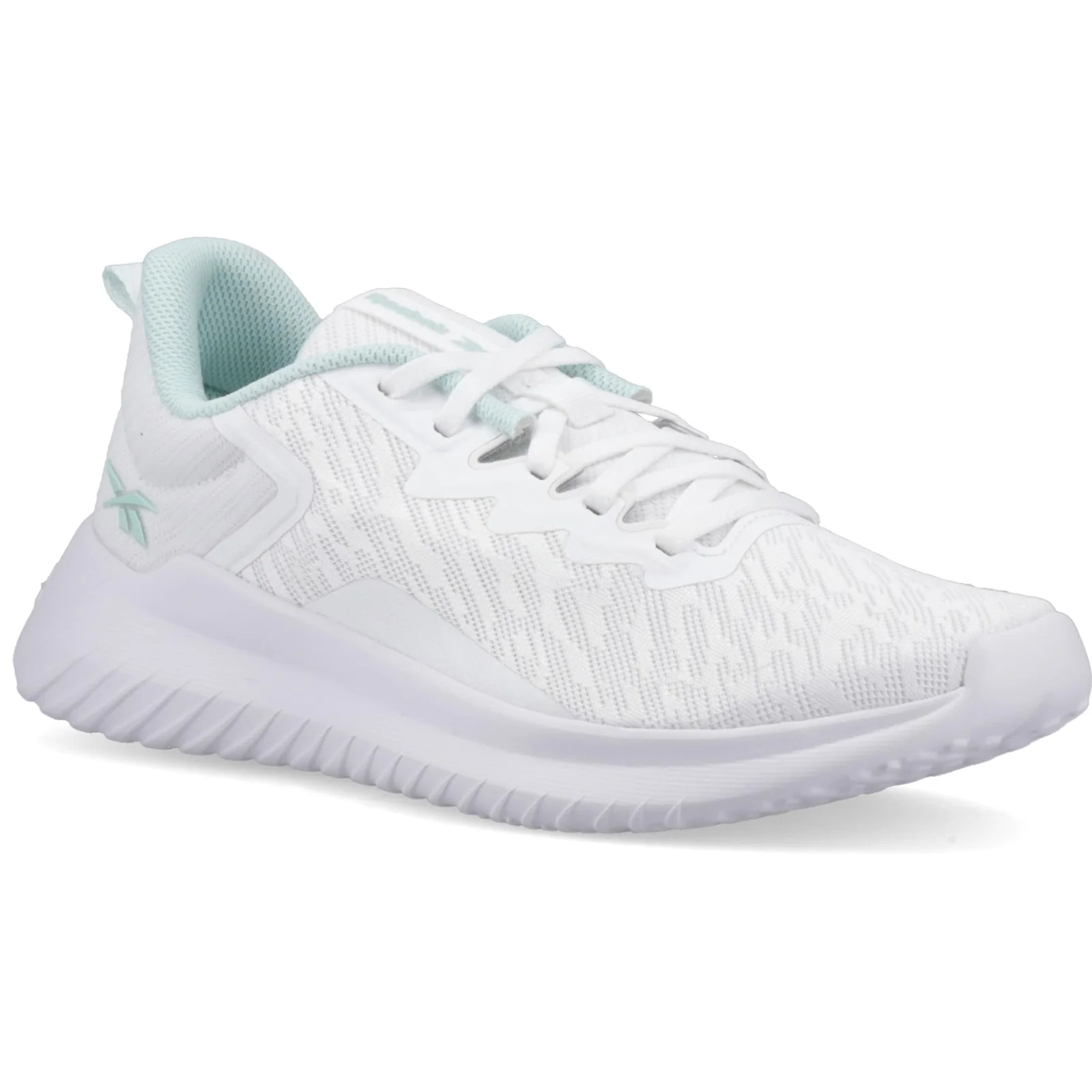 Reebok Womens Reebok Fluxlite II Ftwr White/Glitch Aqua - Image 5