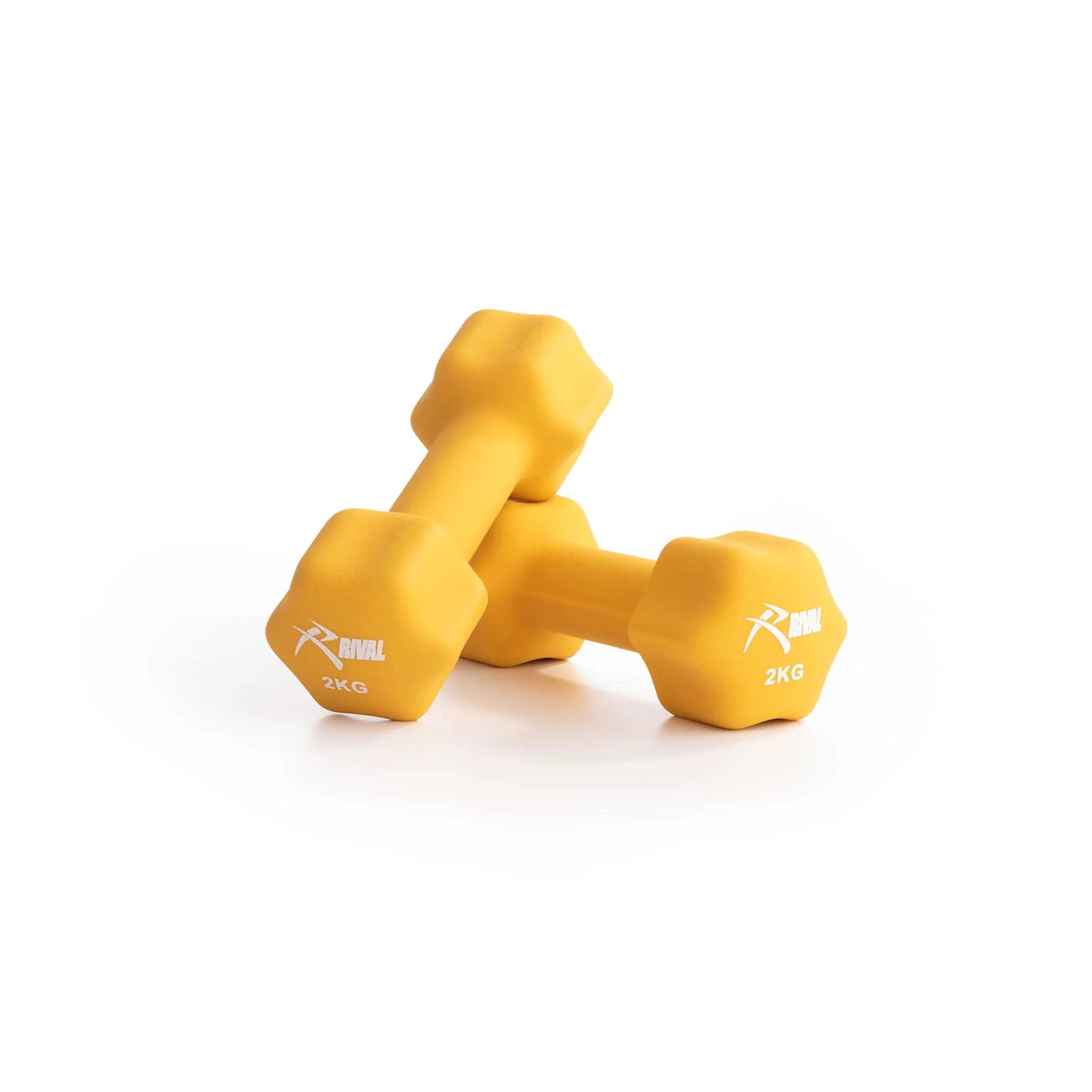 Rival Neoprene Dumbbells - 2kg Pair - Image 2