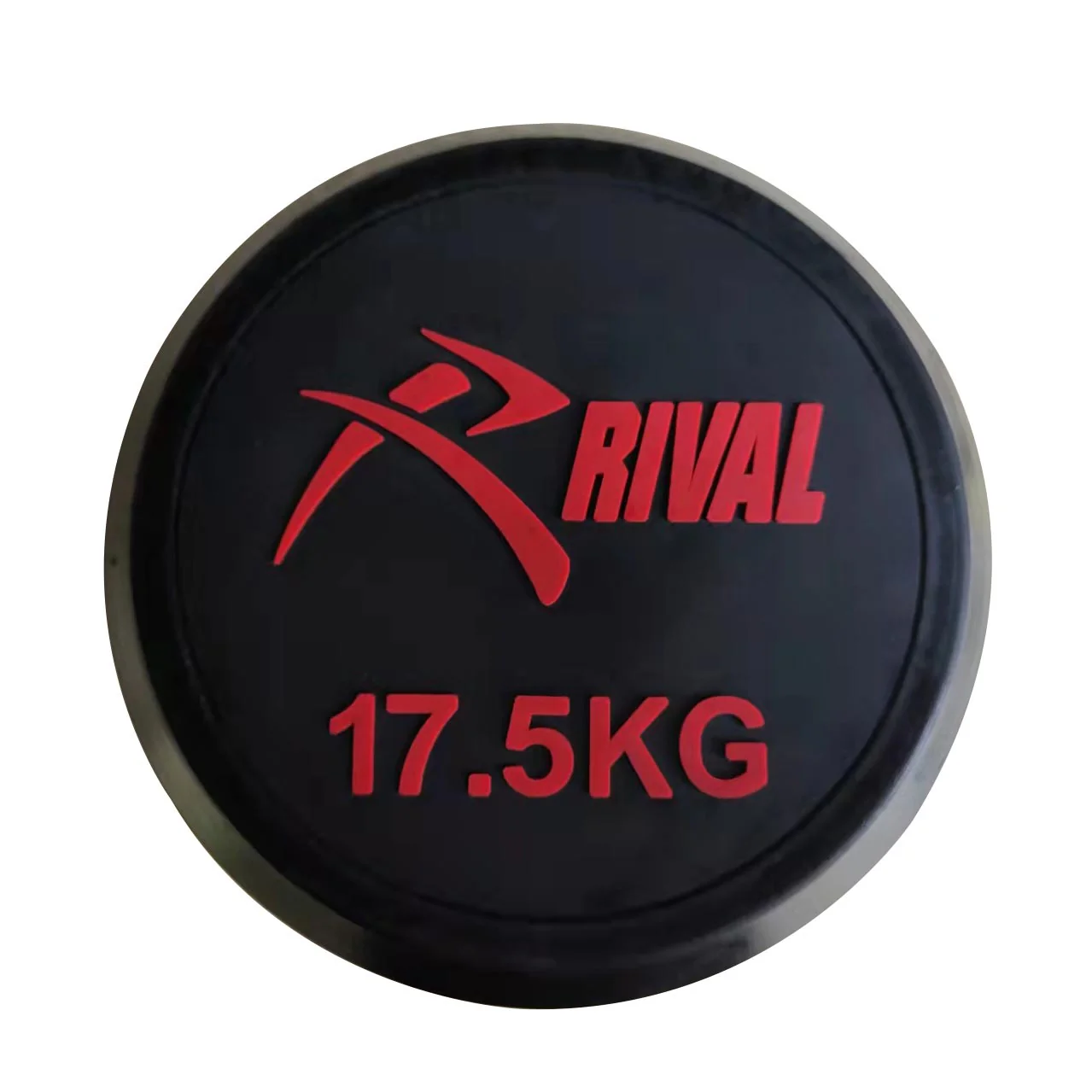 Rival Round Rubber Dumbbells - 17.5kg Pair - Image 2