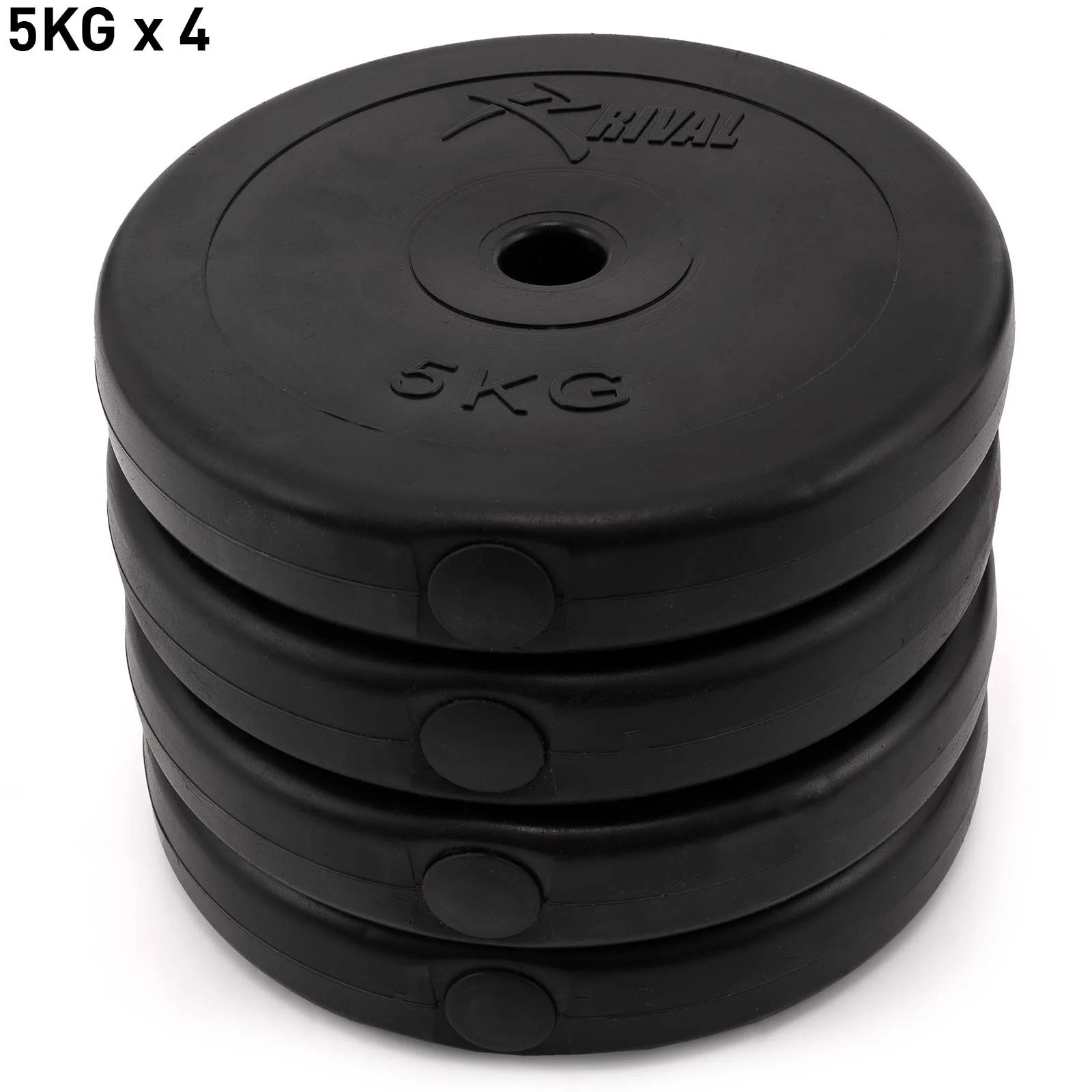 Rival Vinyl Barbell Set - 50kg - Image 5