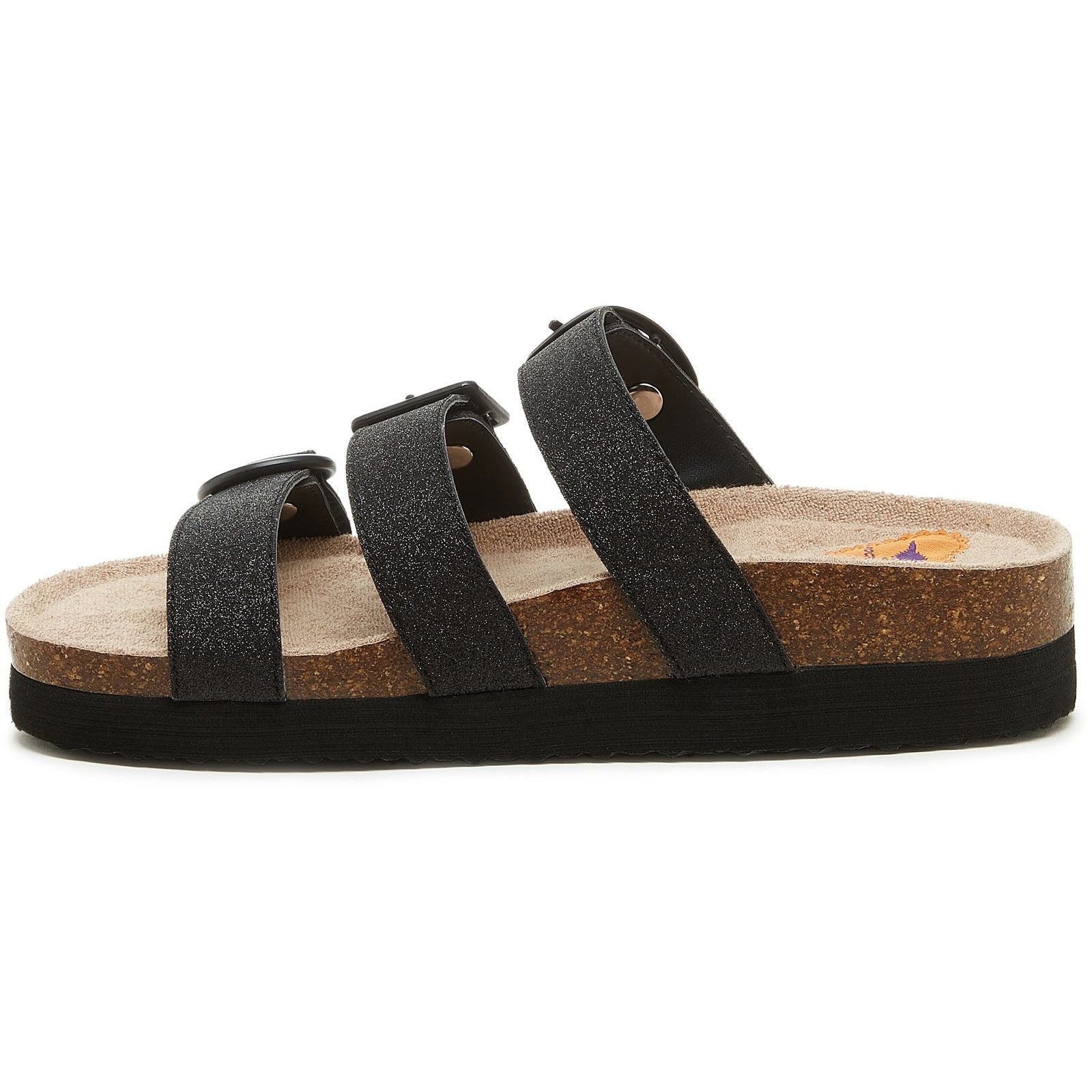 Rocket Dog Womens Astor Glenn Glitter Sandal Black - Image 2