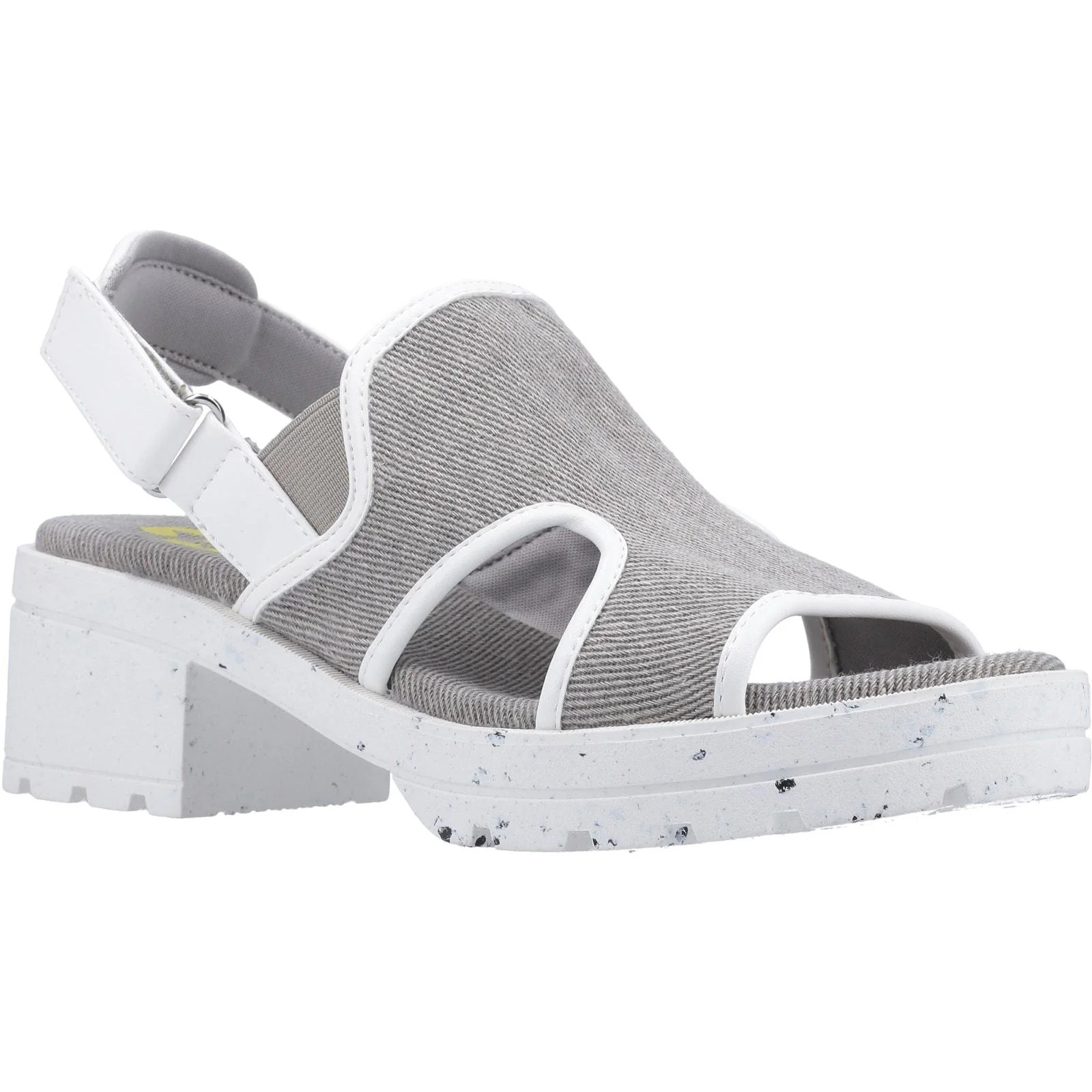 Rocket Dog Womens Lilly Sandal Grey/White - Image 4