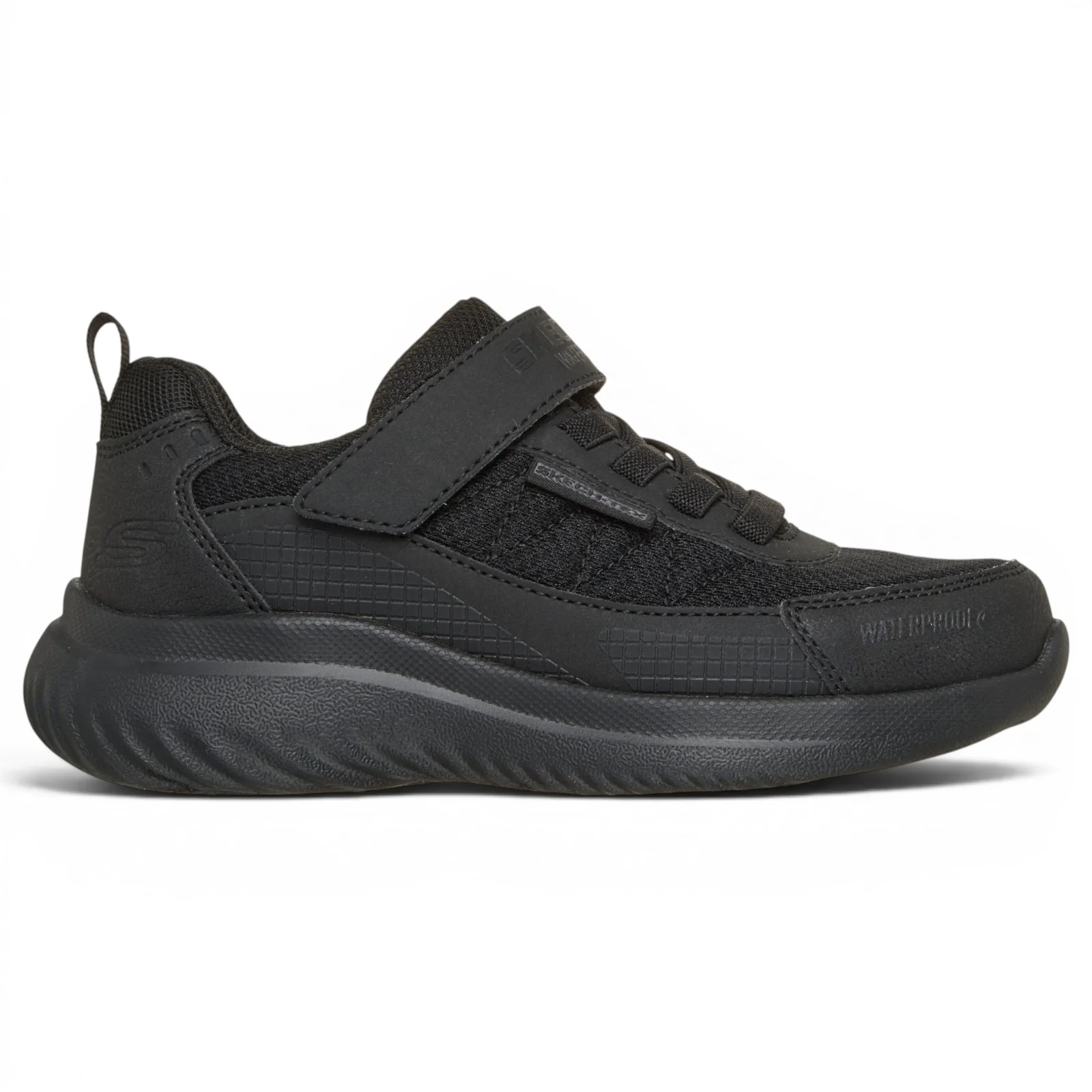 Skechers Bounder 2.0 Kids Cushioned Waterproof Trainers