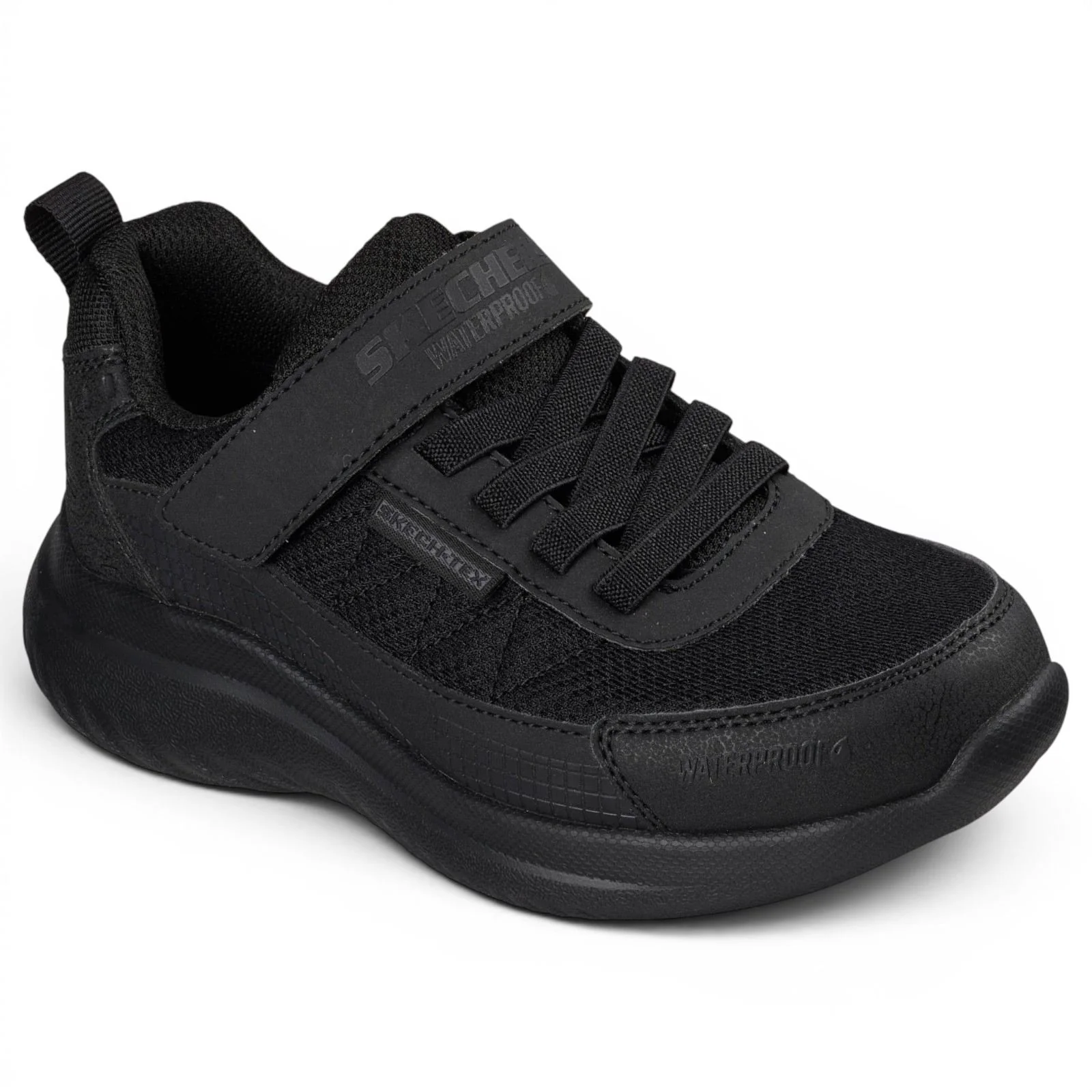 Skechers Bounder 2.0 Kids Cushioned Waterproof Trainers - Image 5
