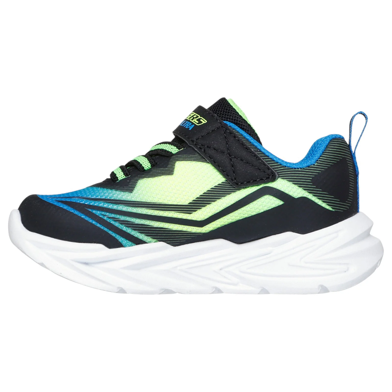 Skechers Flex-Glow Ultra   Boys Lighted Gore & Strap Sneaker W/ Midsole Techpiece - Image 2