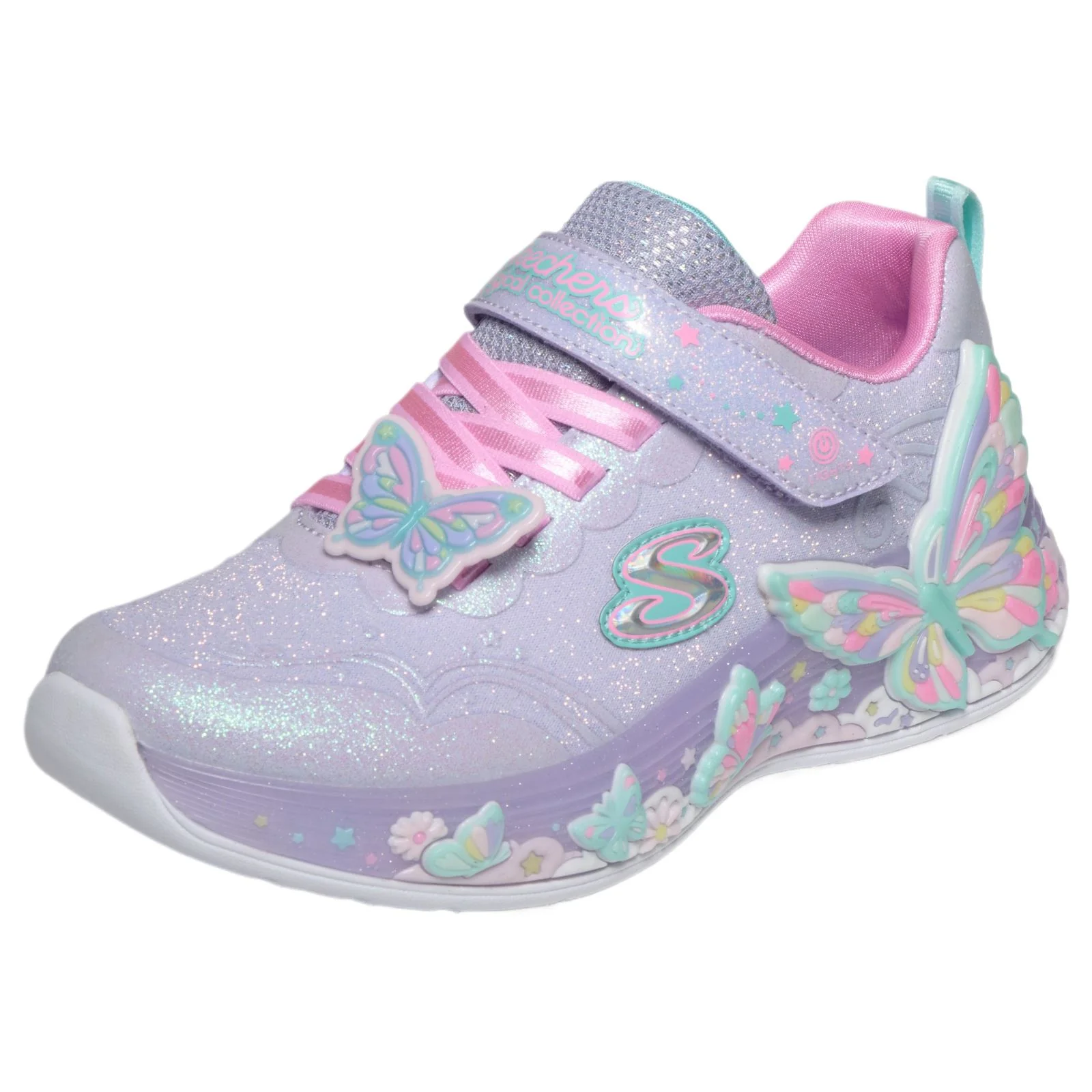 Skechers Butterfly Bliss Junior Girls Shoes - Image 6