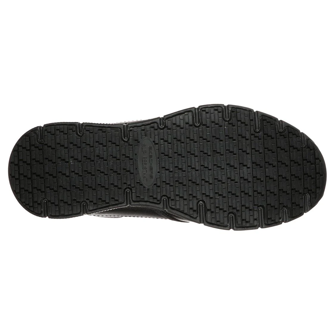 Skechers Double Gore Slip On Work Shoes - Image 4