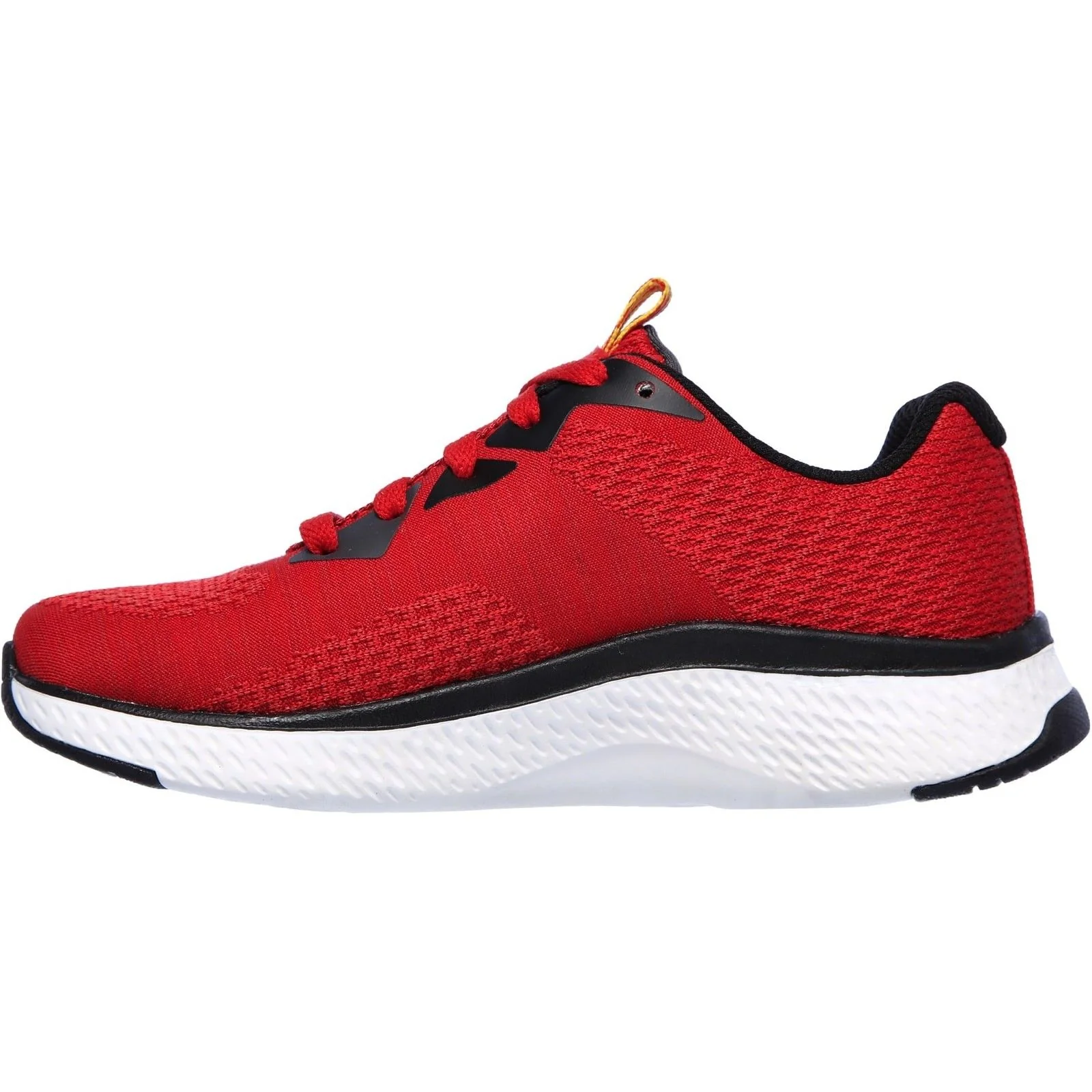 Skechers Junior Boys Solar Fuse Kryzik Lace Up Trainer Red - Image 2