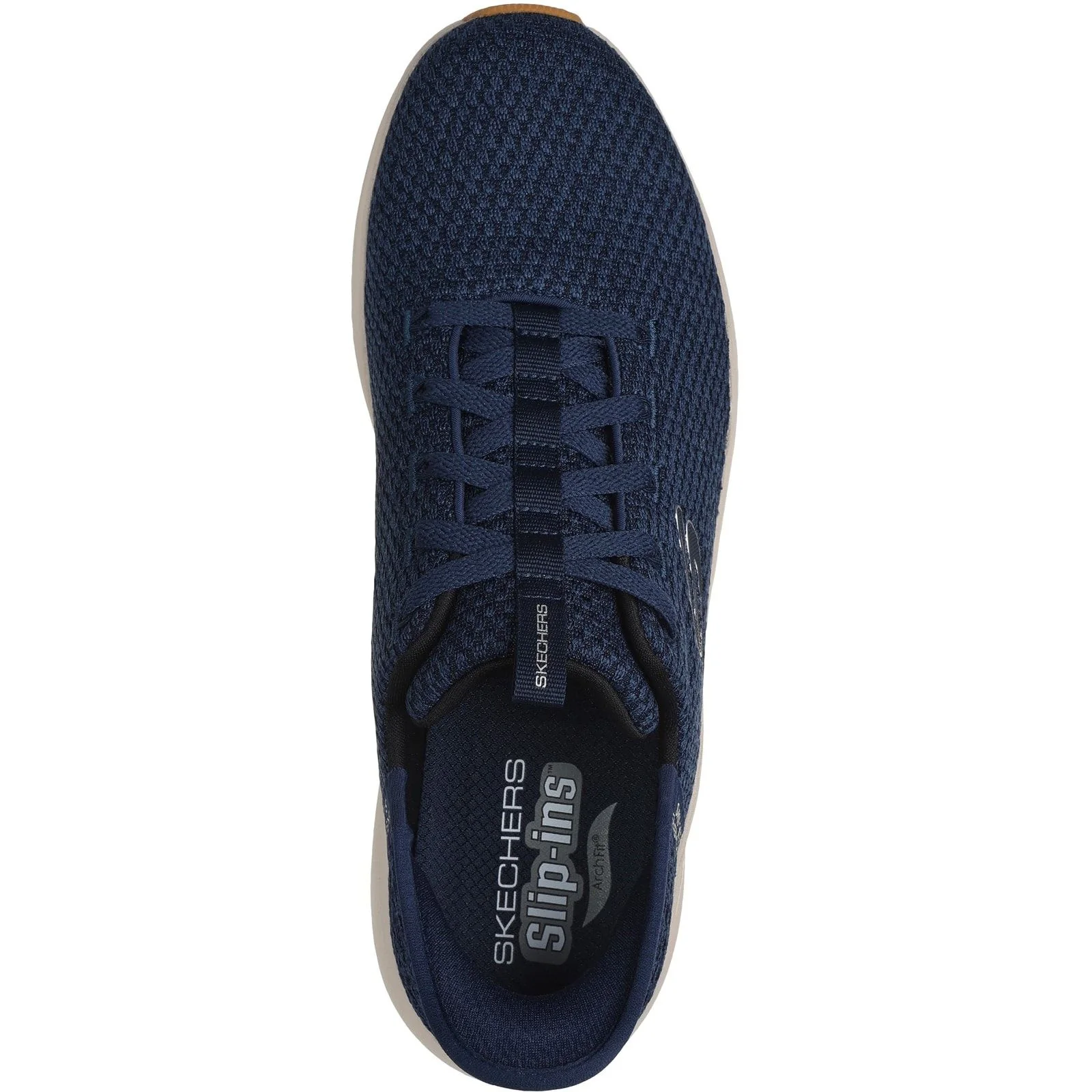 Skechers Mens Arch Fit 2.0 Look Ahead Shoe Navy - Image 4