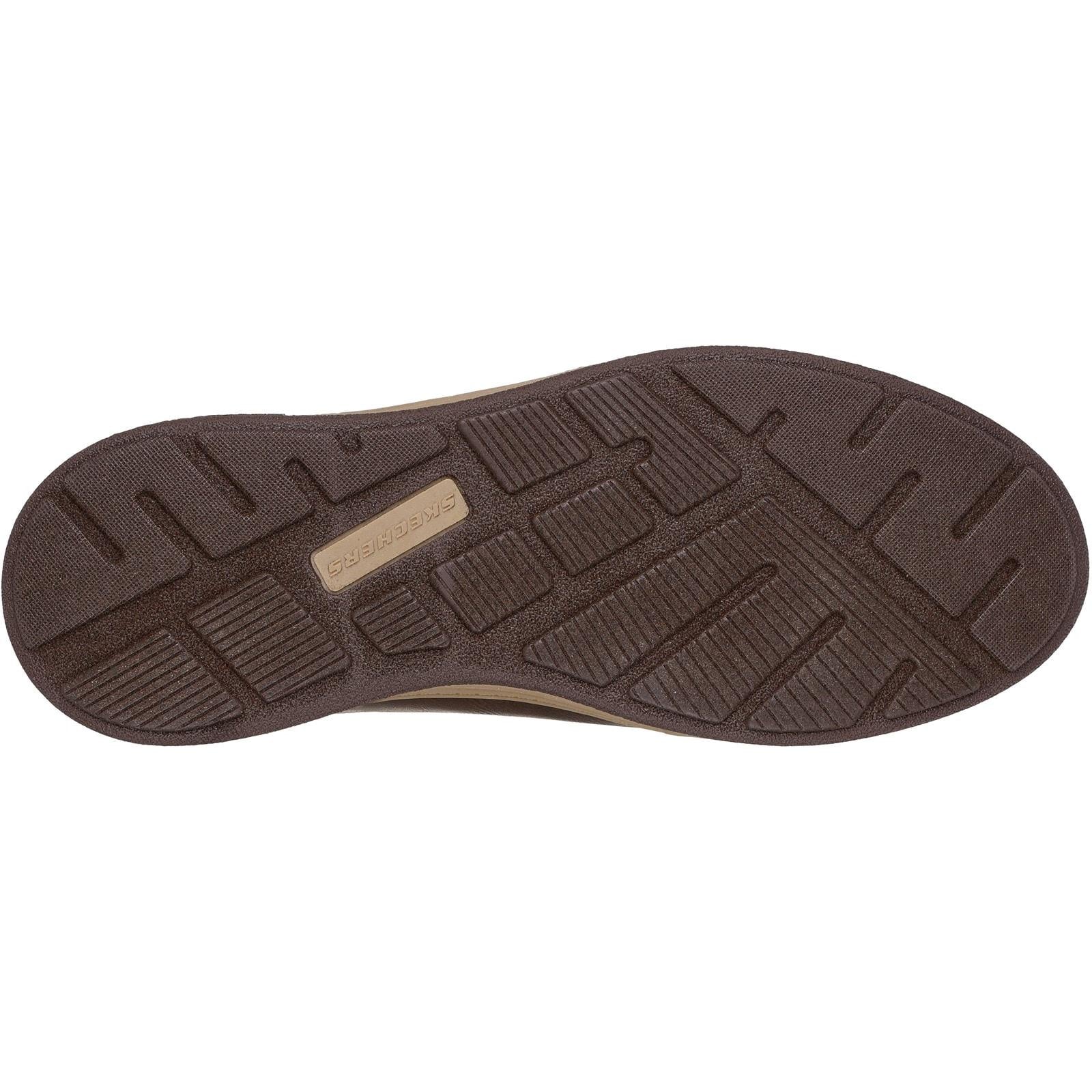 Skechers Mens Cavell Sparkman Shoes Chocolate - Image 4