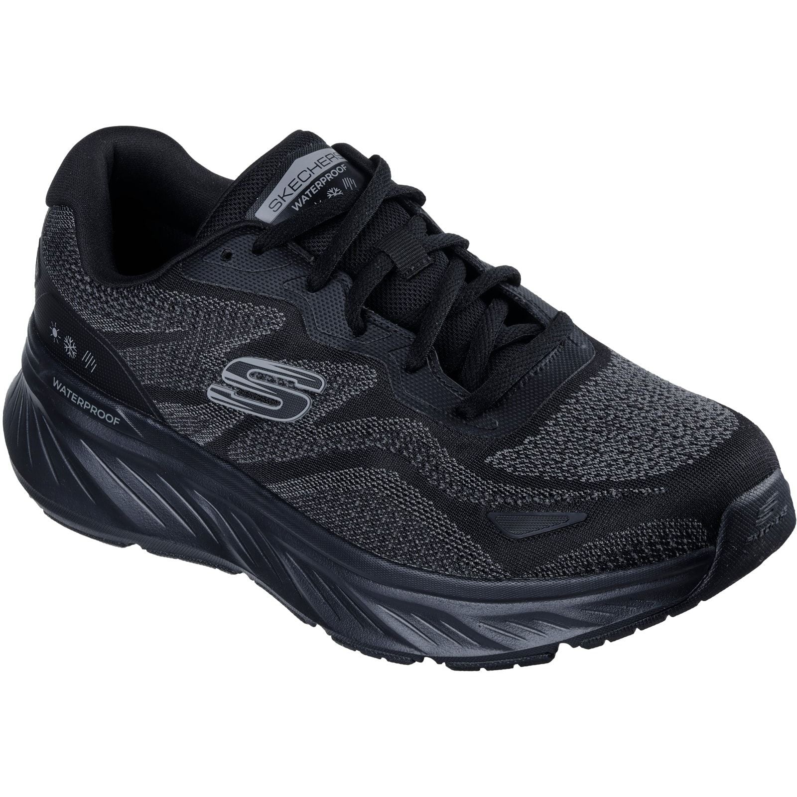 Skechers Mens Edgeride Konzo Shoe Black - Image 5
