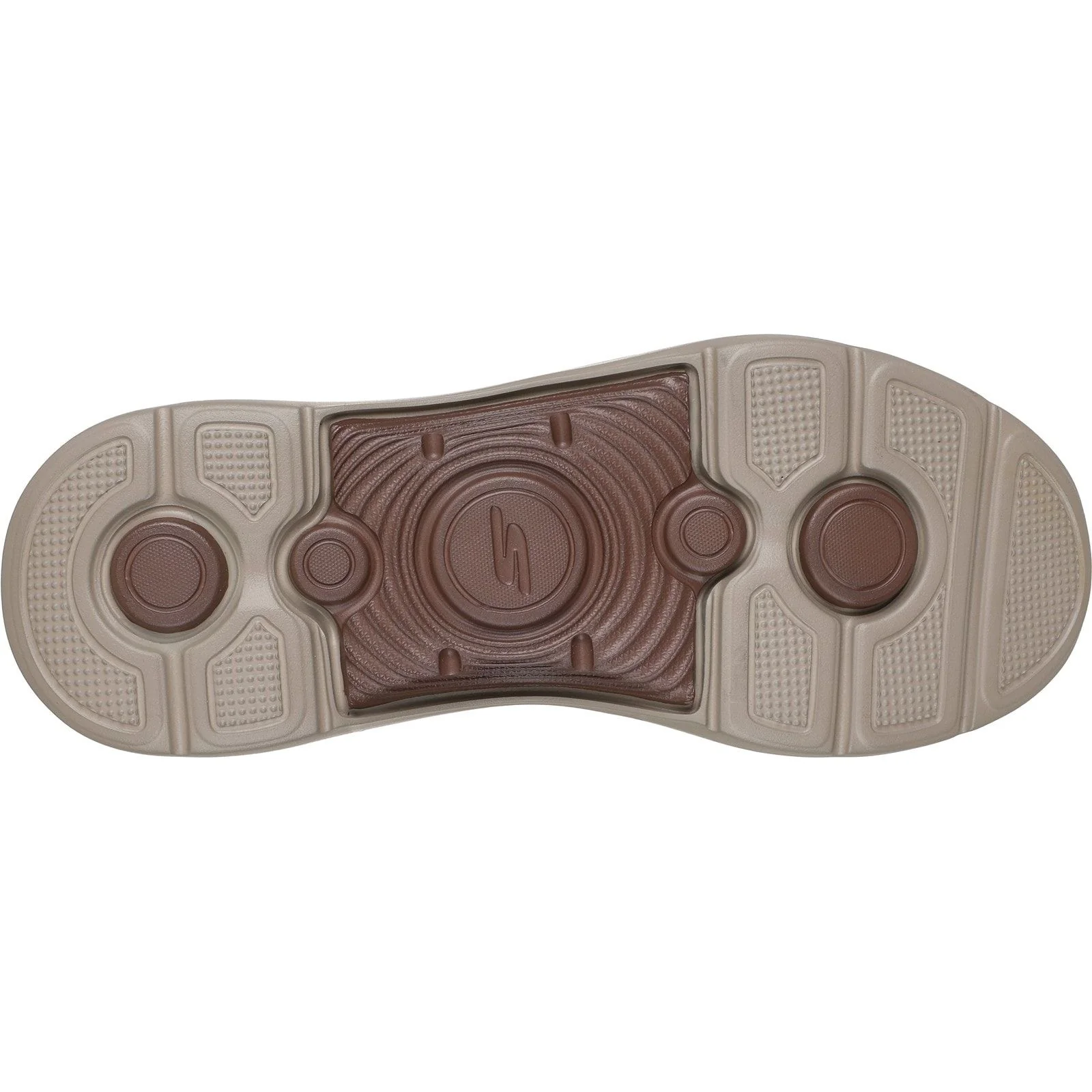Skechers Mens Go Walk Arch Fit 2.0 Quest  Trainers Brown - Image 4