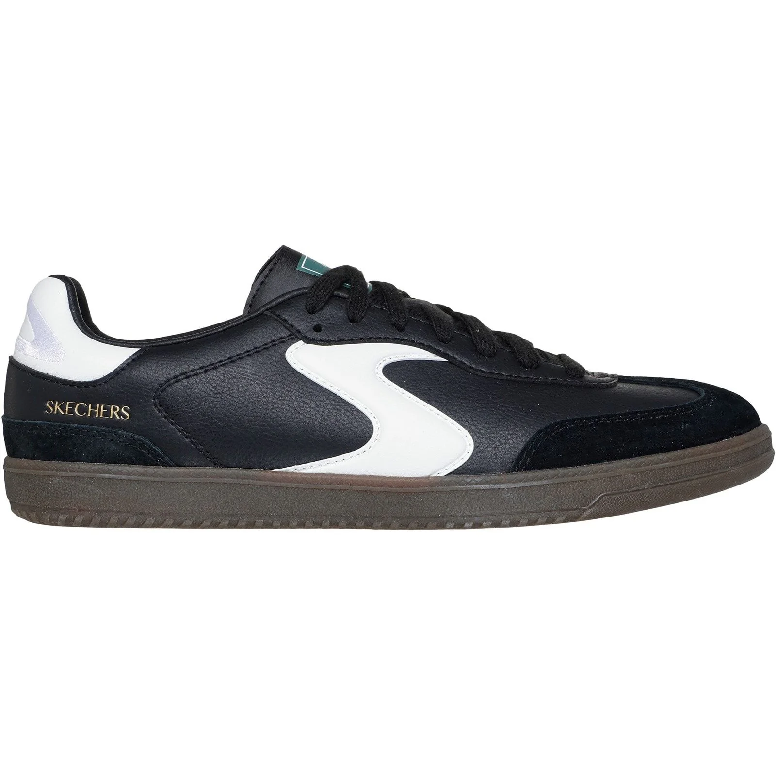 Skechers Mens Hotshot Pyke Trainer Black/White