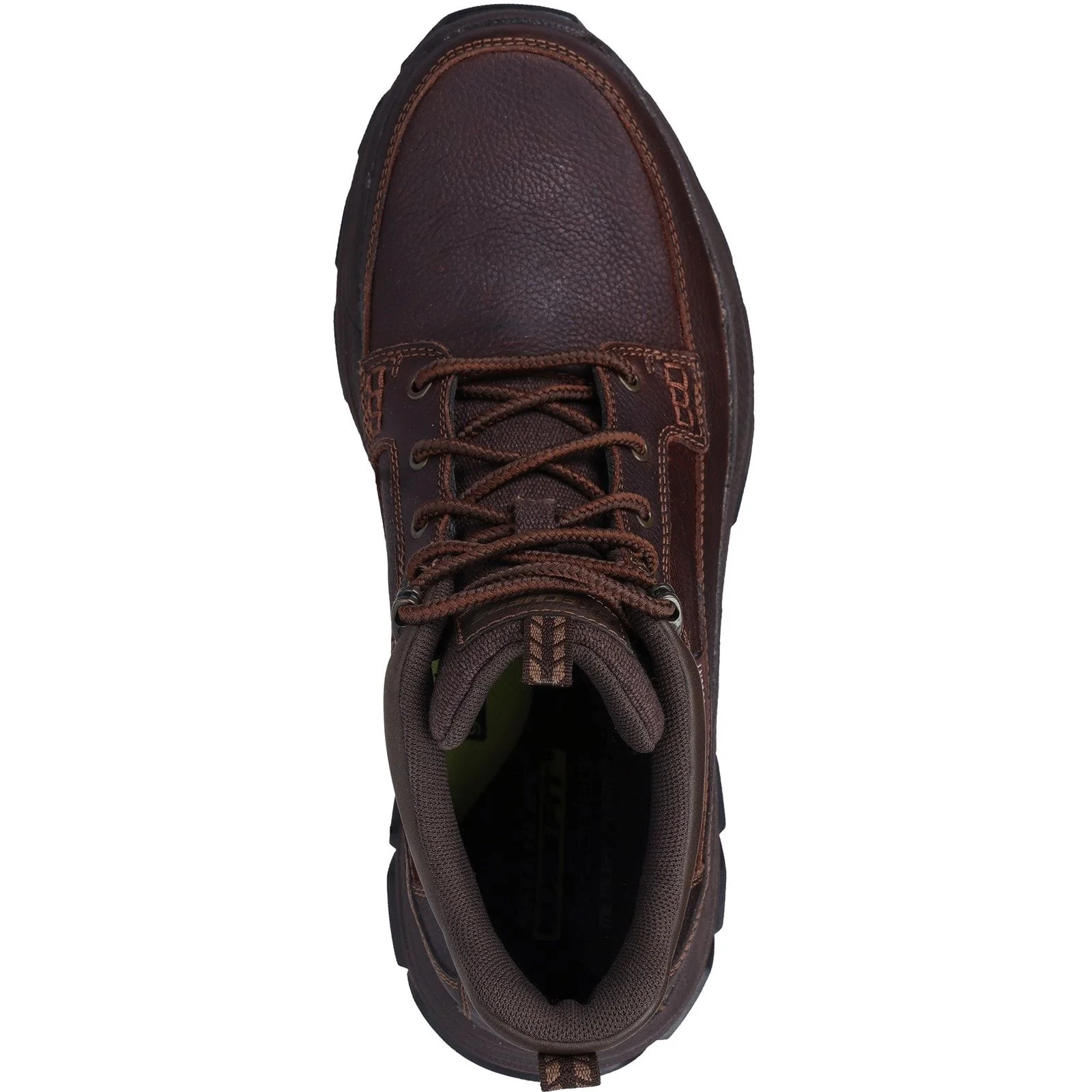 Skechers Mens Respected Boswell Hiker Red/Brown - Image 3