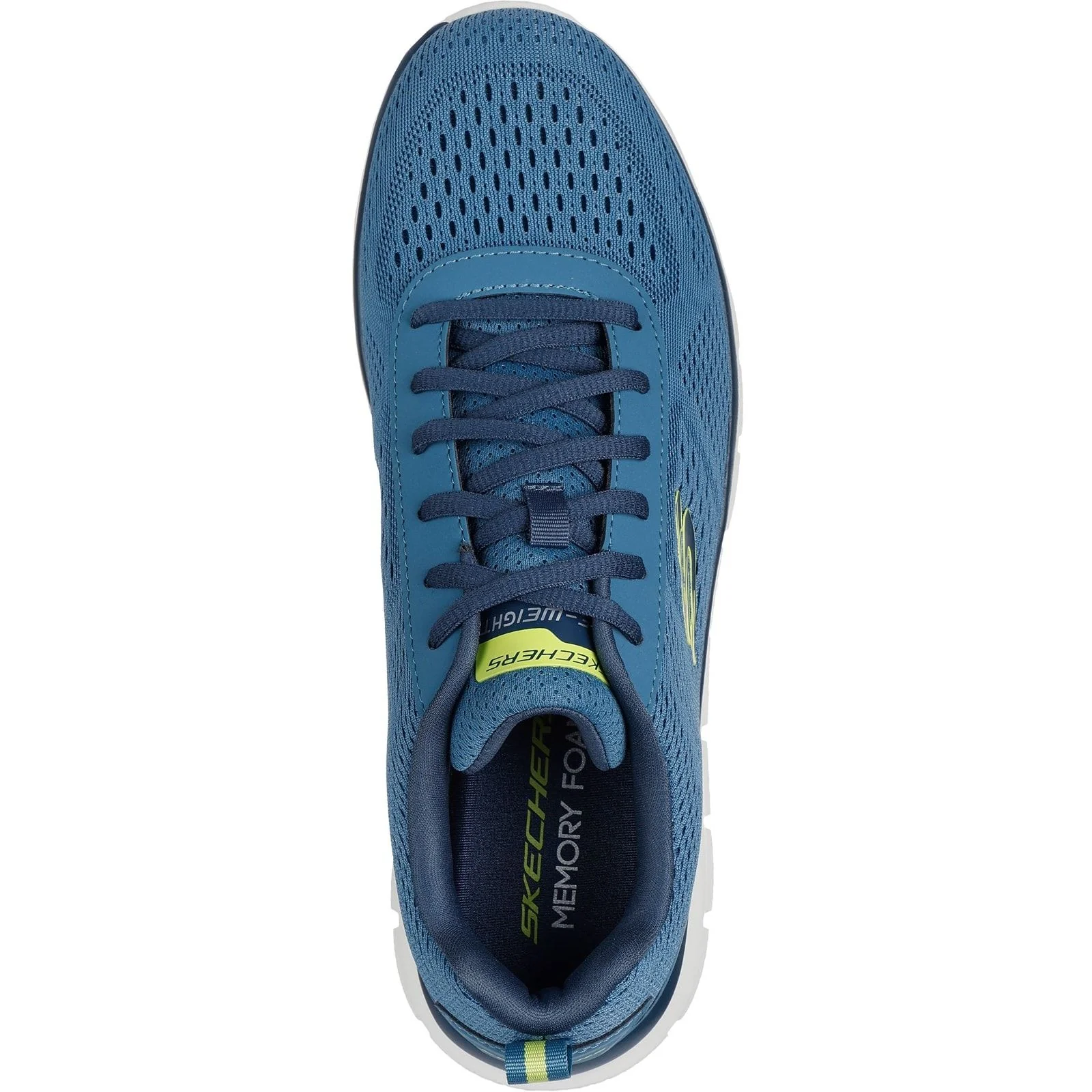 Skechers Mens Track Leshur Shoes Slate - Image 4