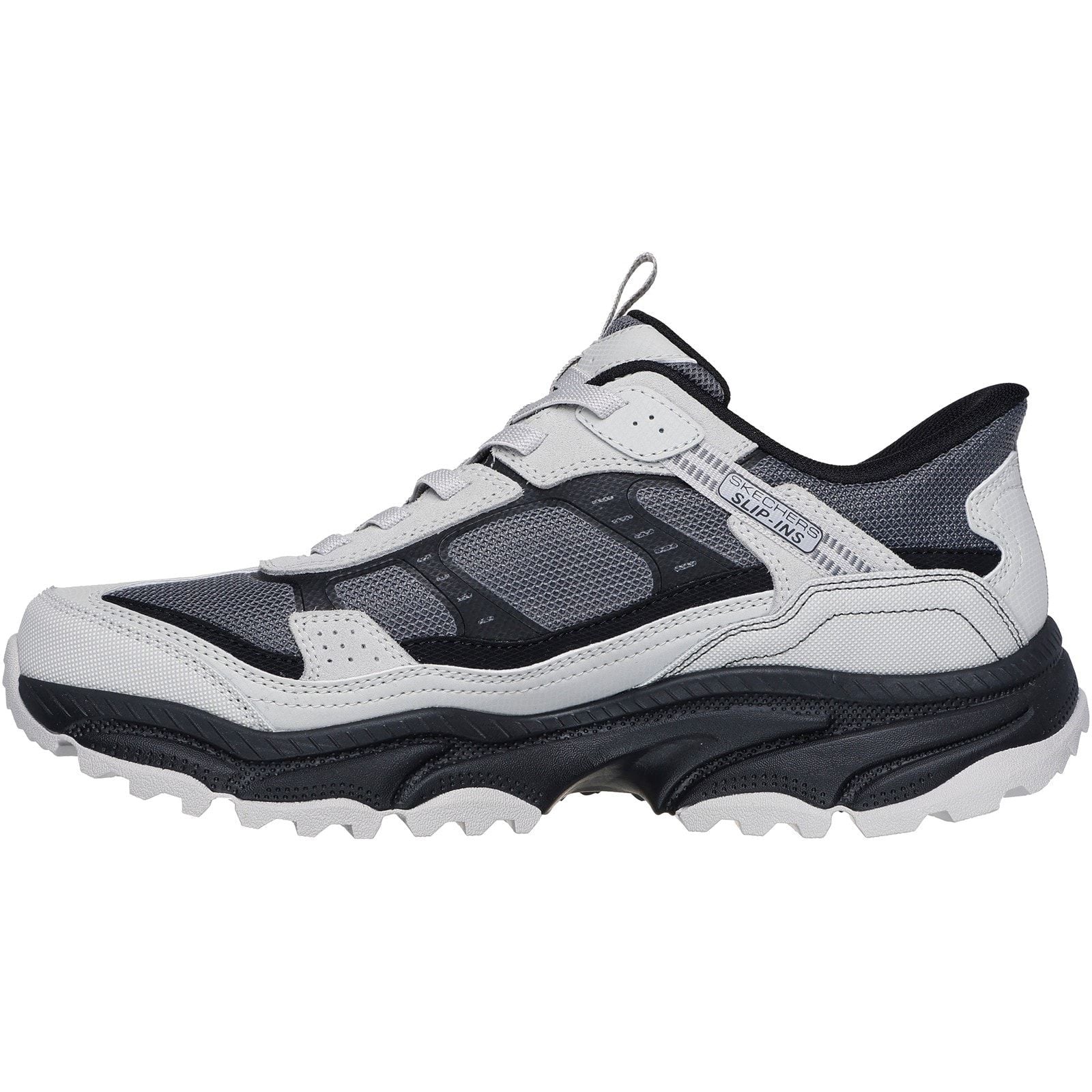 Skechers Mens Vigor AT Hiking Shoes Grey/Black - Image 2