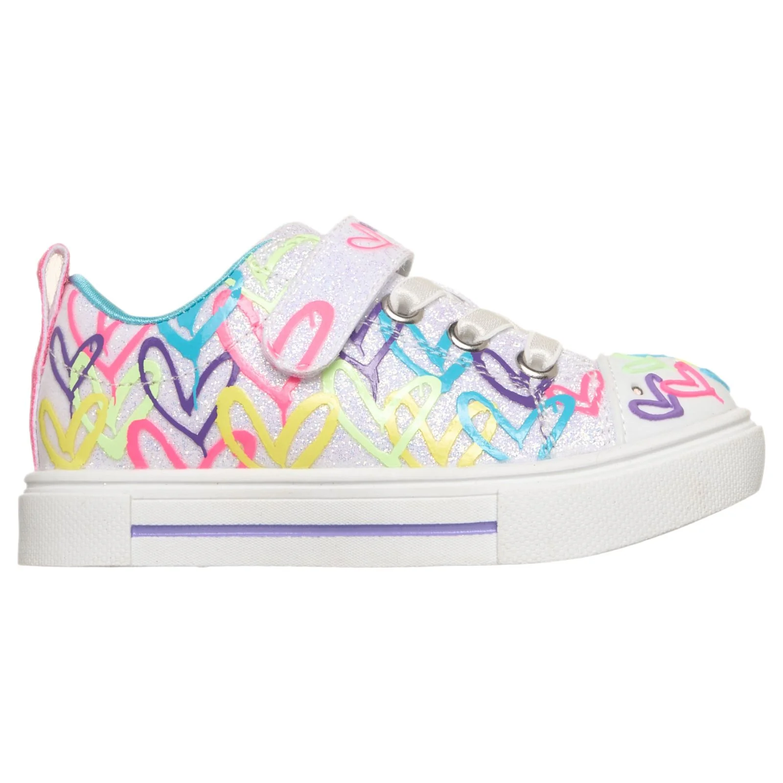 Skechers Twinkle Sparks Love Medley Infant Girls Shoes