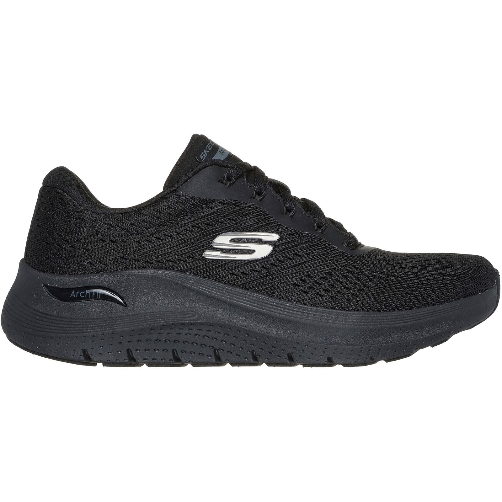 Skechers Womens Arch Fit 2.0 Big League Trainers Black