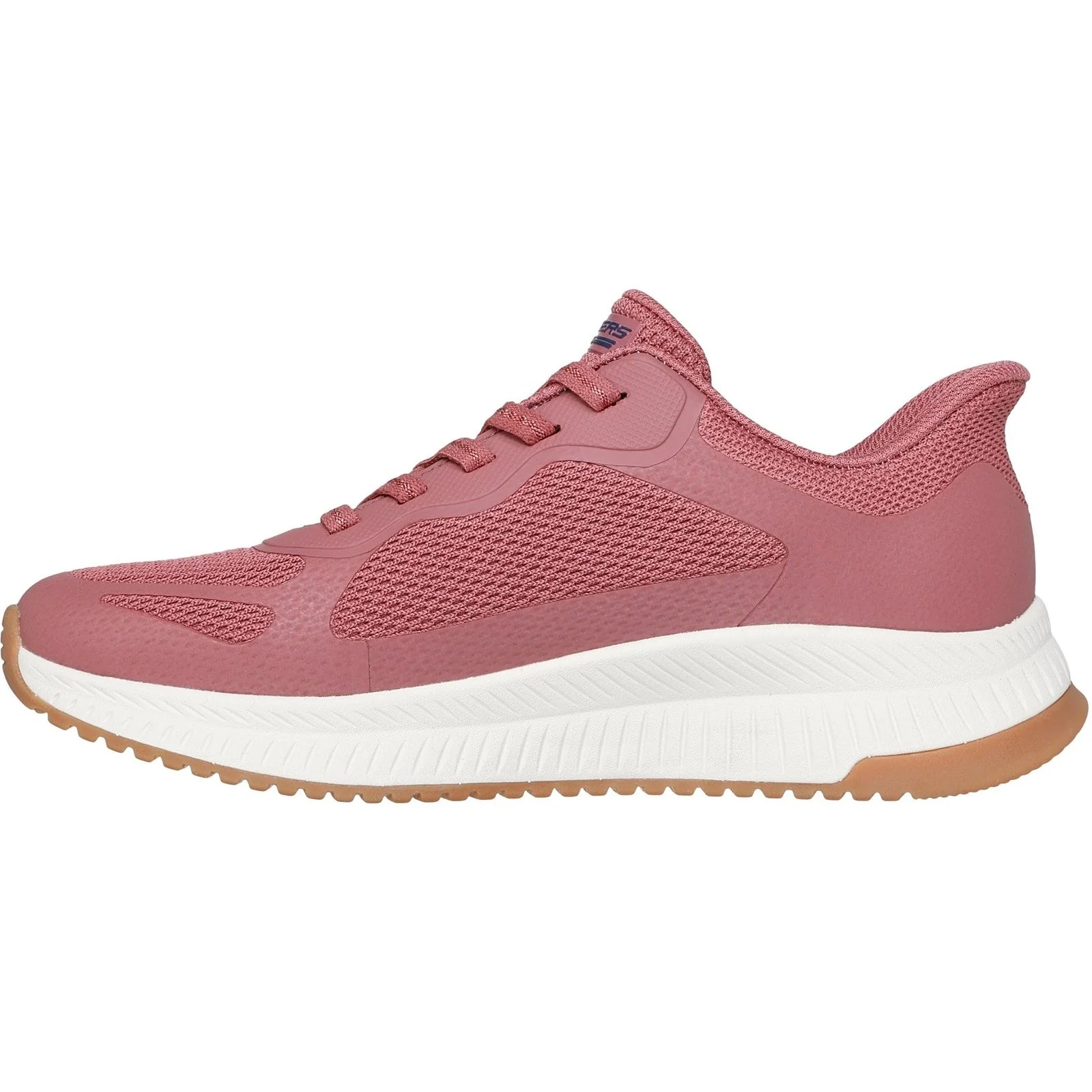 Skechers Womens BOBS Squad 4 Staple Look Trainer Rose - Image 2