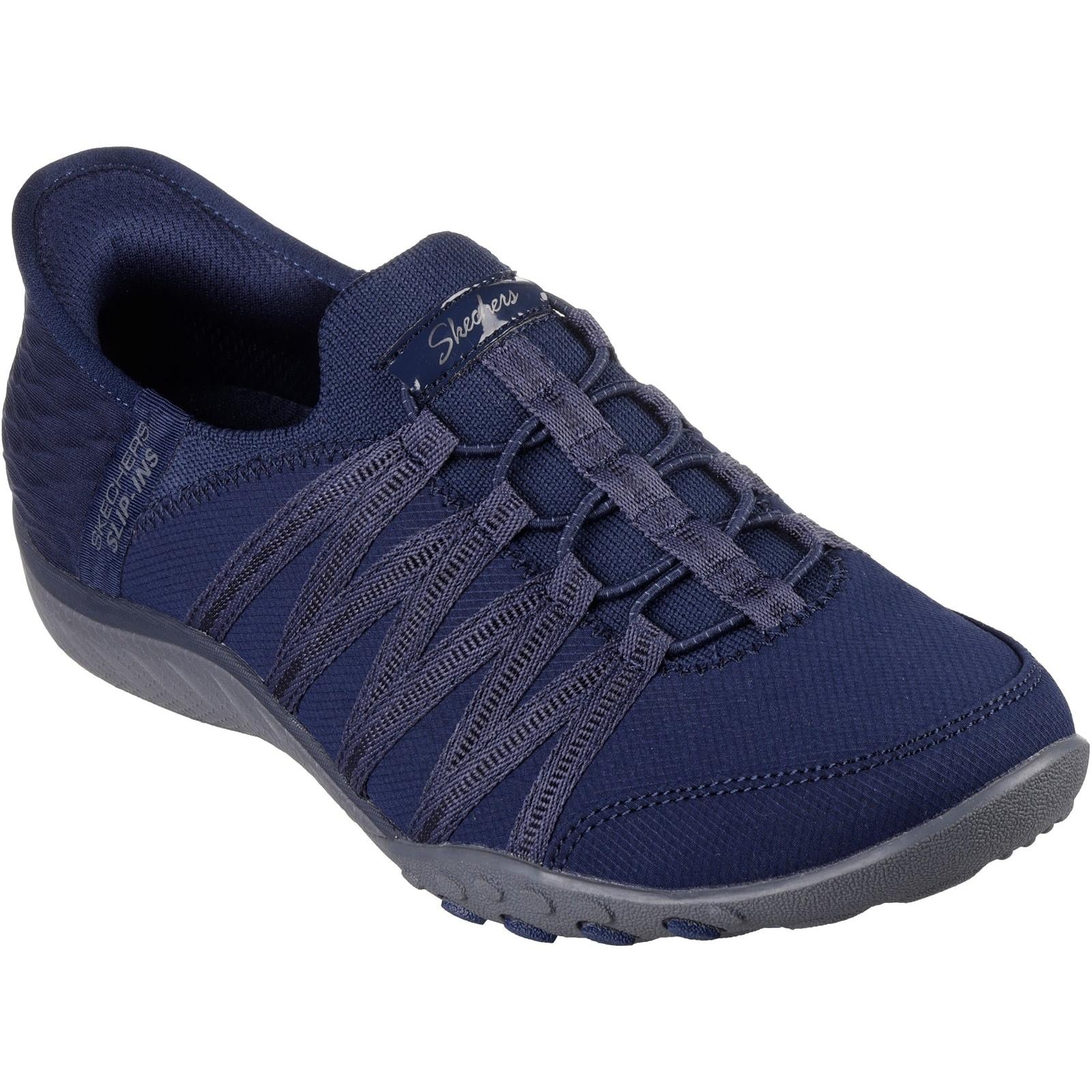 Skechers Womens Breathe-Easy - Roll-With-Me Shoe Navy - Image 5