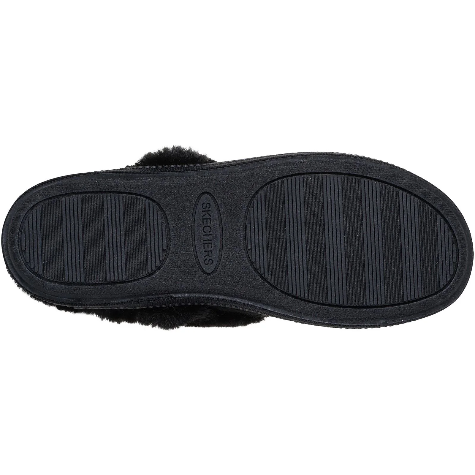 Skechers Womens Cozy Campfire Frosty Promise Slippers Black - Image 4