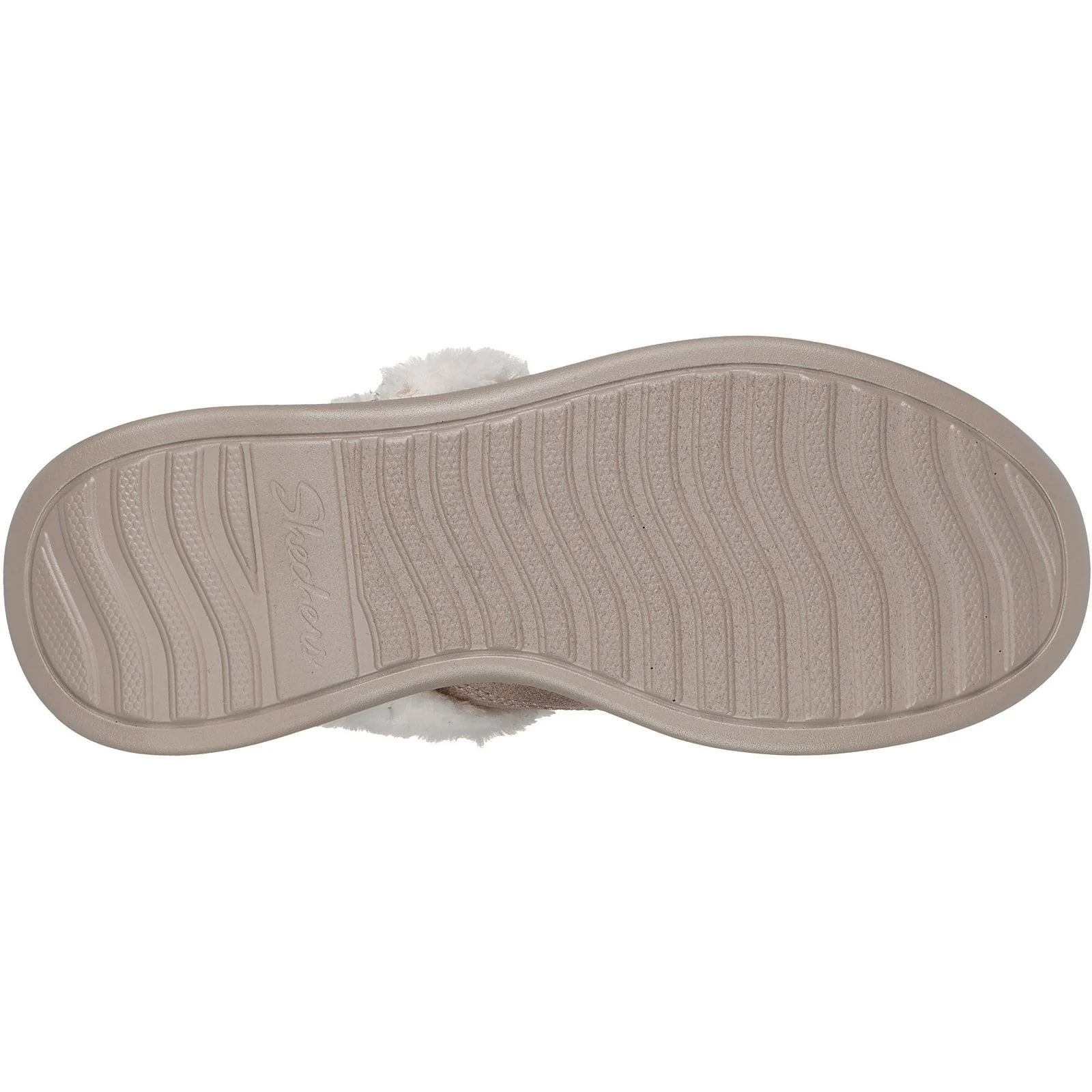 Skechers Womens Cozy Escape Slipper Taupe - Image 4
