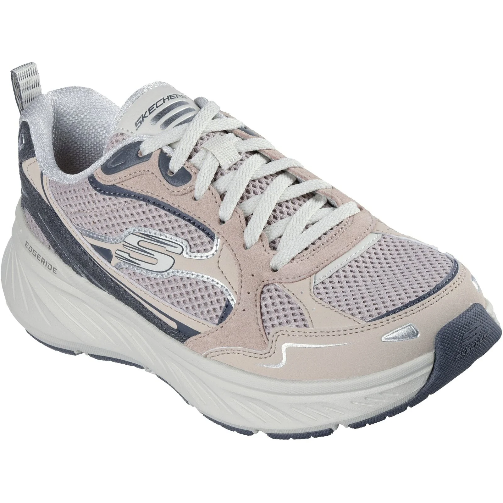 Skechers Womens Edgeride Trainer Taupe - Image 5