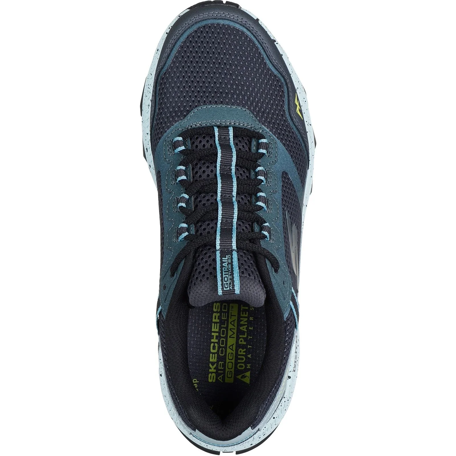 Skechers Womens GO RUN Trail Altitude 2.0 Ravine Trainer Navy/Aqua - Image 3