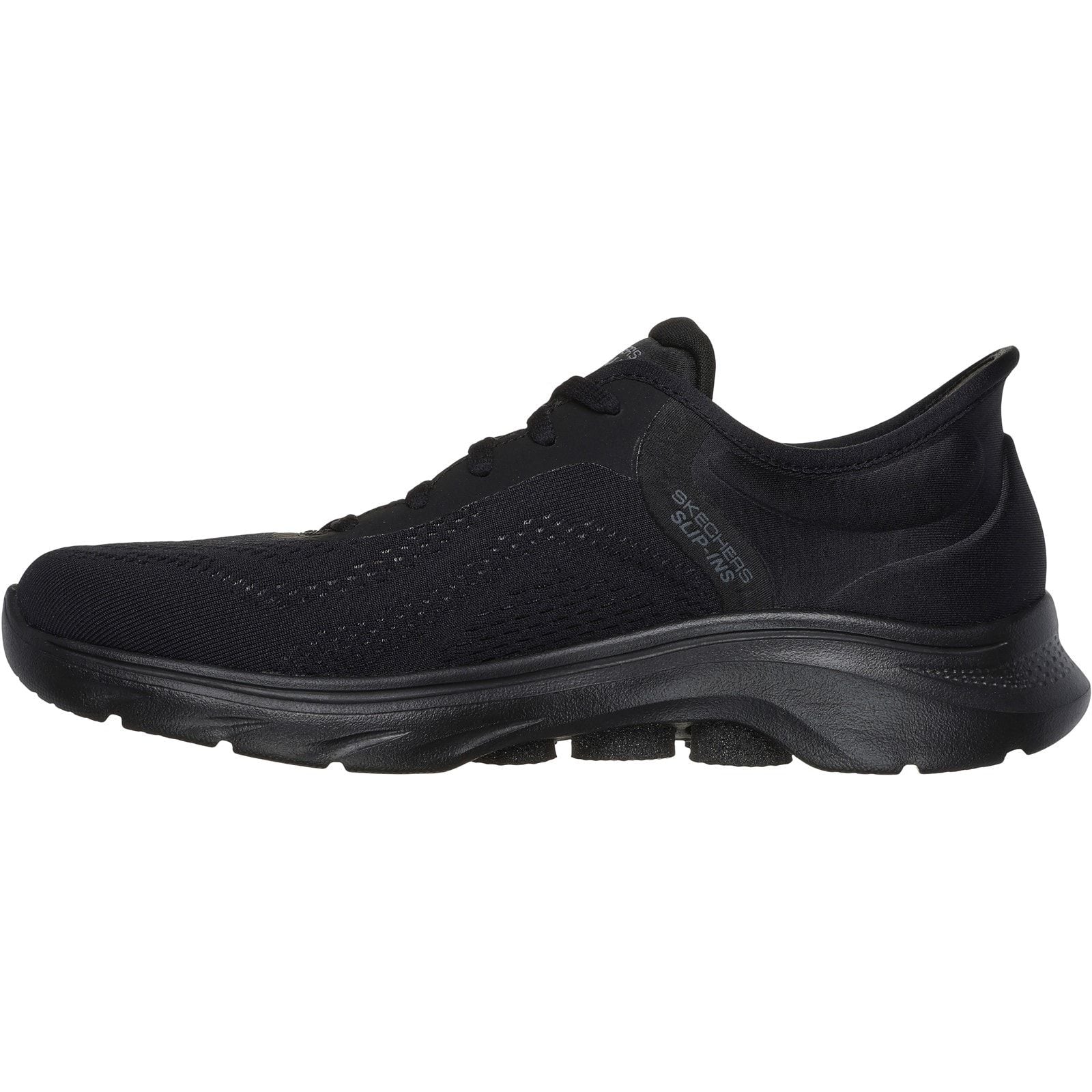 Skechers Womens GO WALK 7 - Valin Shoe Black - Image 2