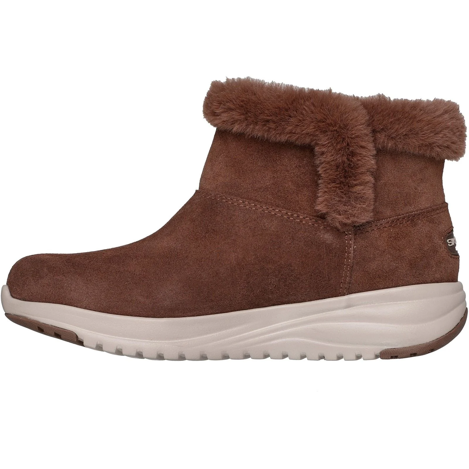 Skechers Womens On-the-GO Stellar - Cozy Step Shoe Chocolate - Image 2