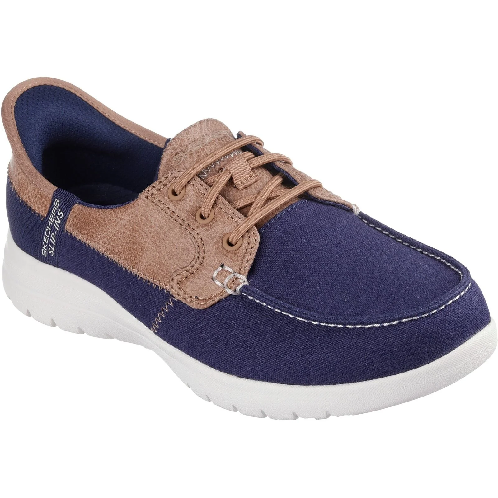 Skechers Womens Palmilla Boat Shoe Navy - Image 5