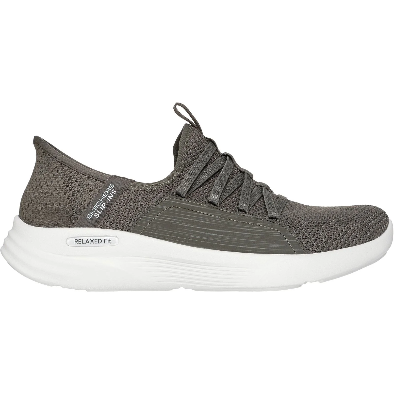 Skechers Womens Relaxed Fit Sport - Ballet Chic Shoe Olive