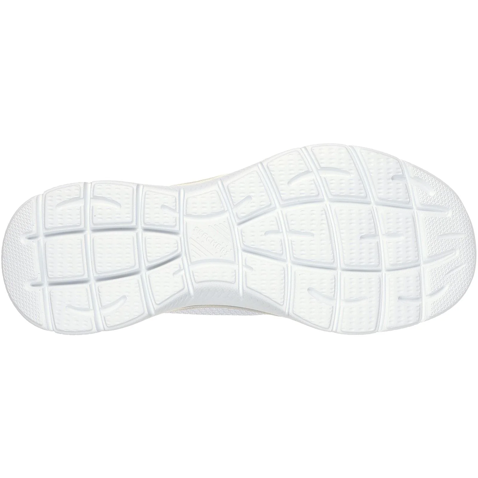 Skechers Womens Summits Diamond Dream Trainer White/Silver - Image 4
