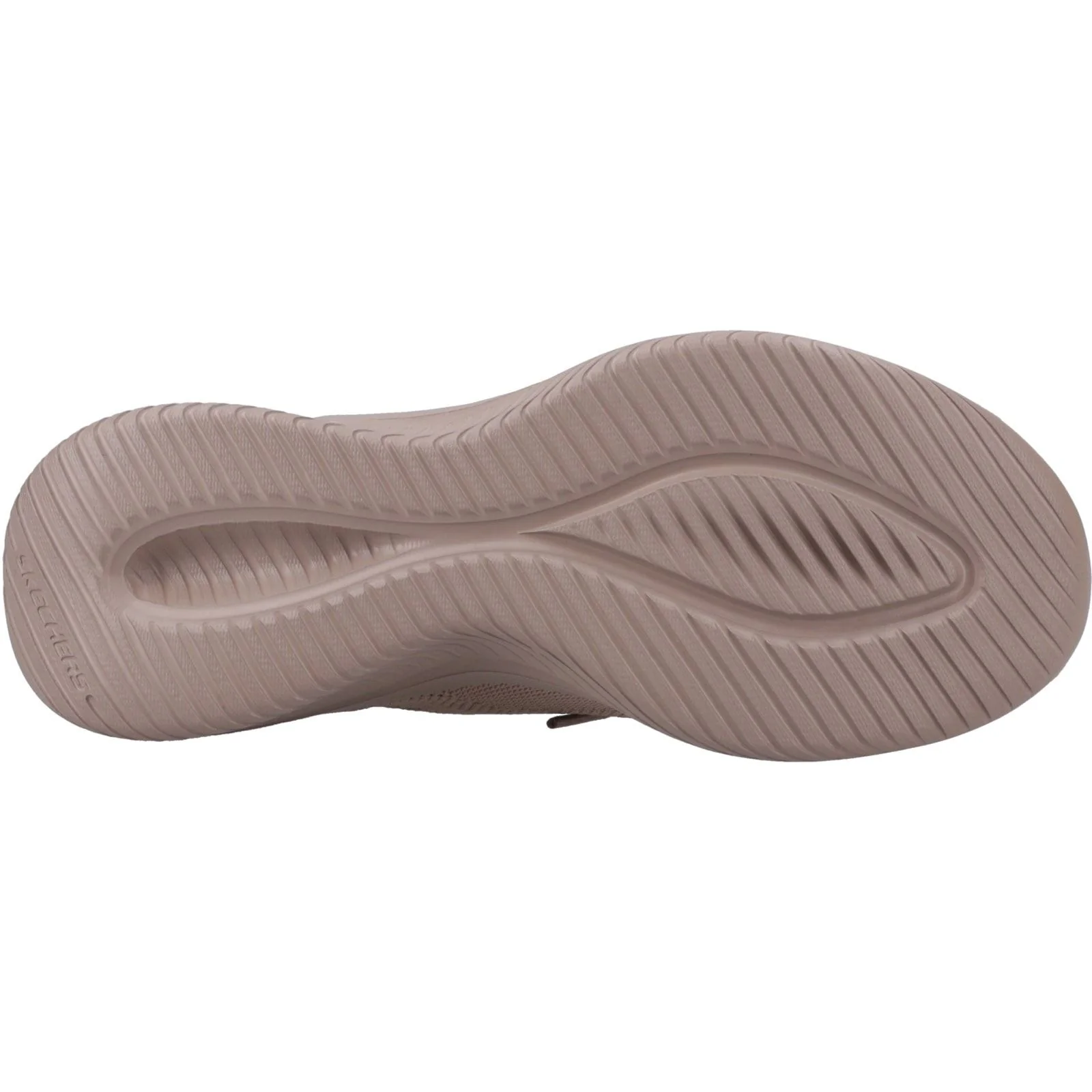 Skechers Womens Ultra Flex 3.0 Pure Color Trainers Dark Taupe - Image 4